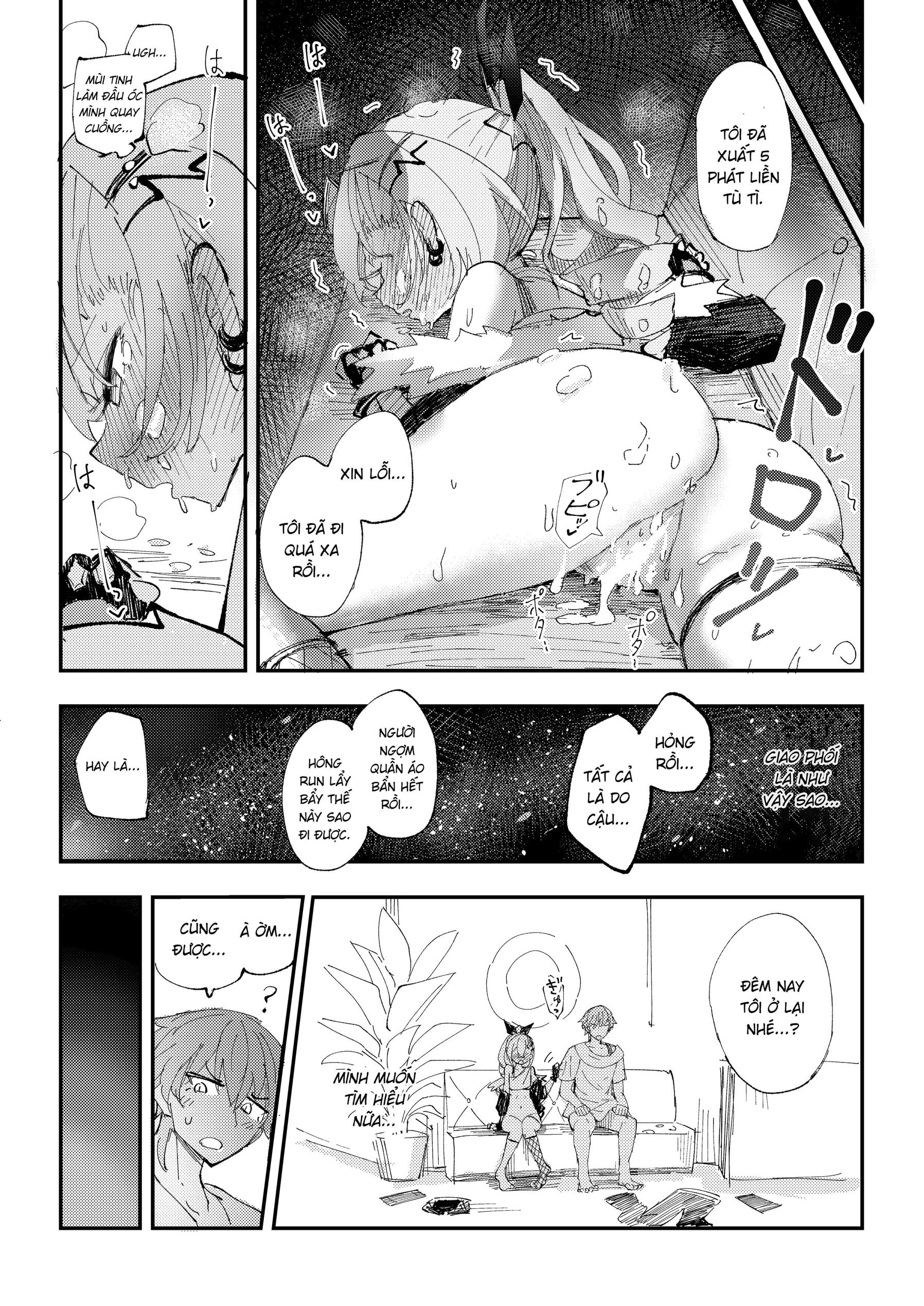 HentaiVN.net - Ảnh 19 - Khám phá bản thân cùng Chồn xám - Oneshot