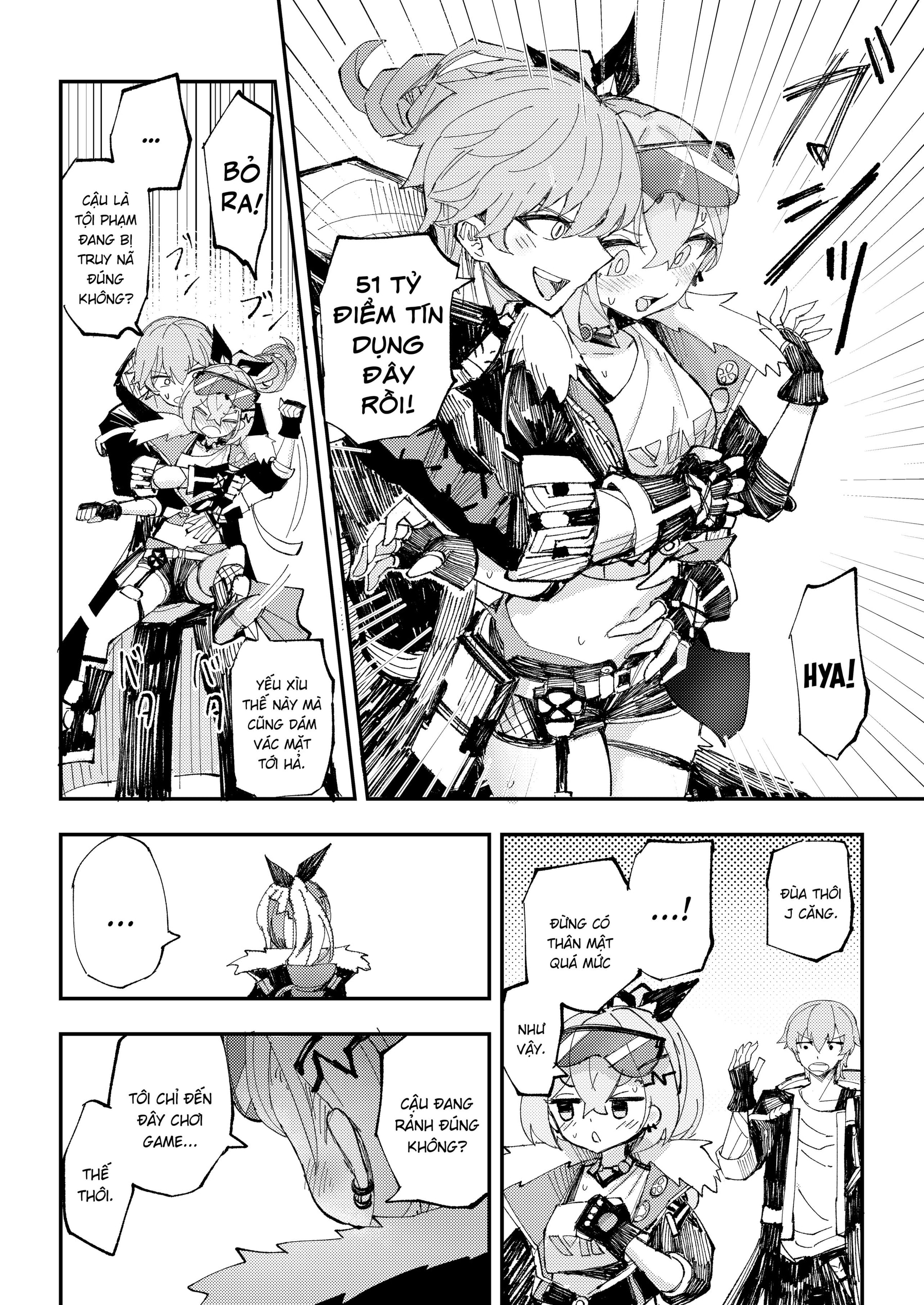 HentaiVN.net - Ảnh 3 - Khám phá bản thân cùng Chồn xám - Oneshot