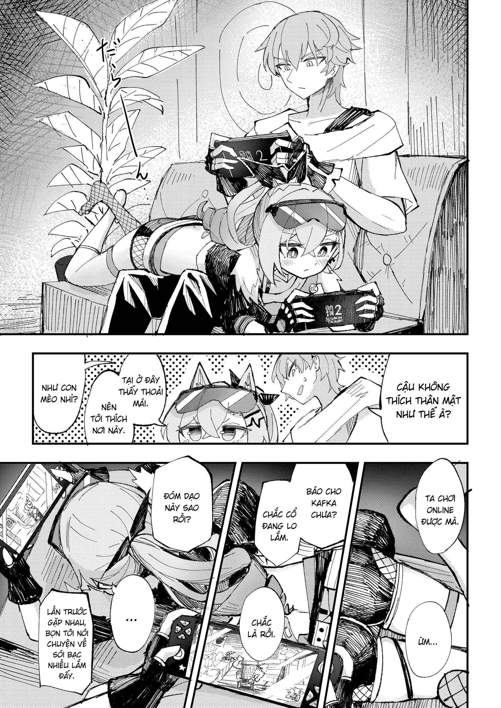 HentaiVN.net - Ảnh 4 - Khám phá bản thân cùng Chồn xám - Oneshot