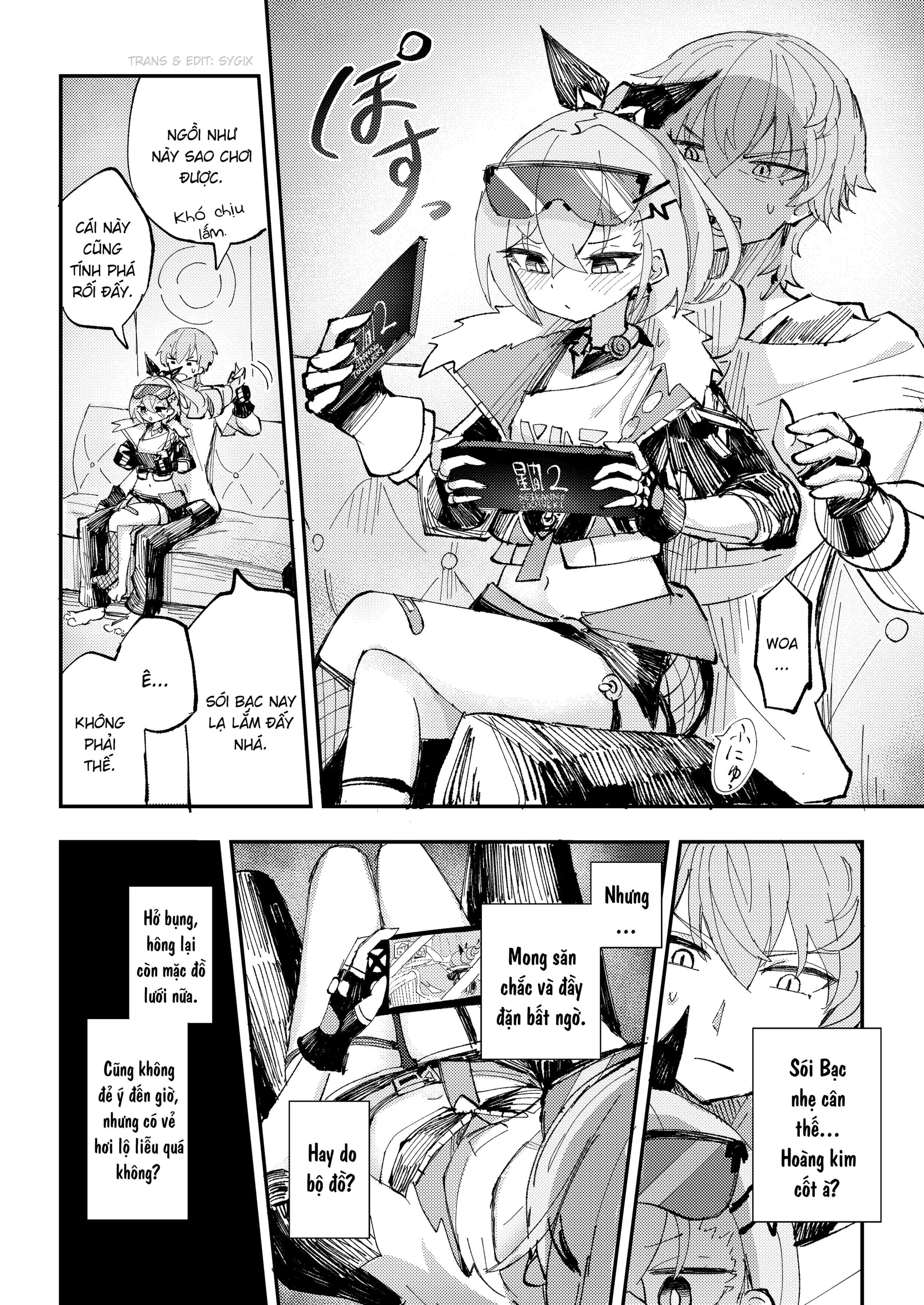 HentaiVN.net - Ảnh 5 - Khám phá bản thân cùng Chồn xám - Oneshot