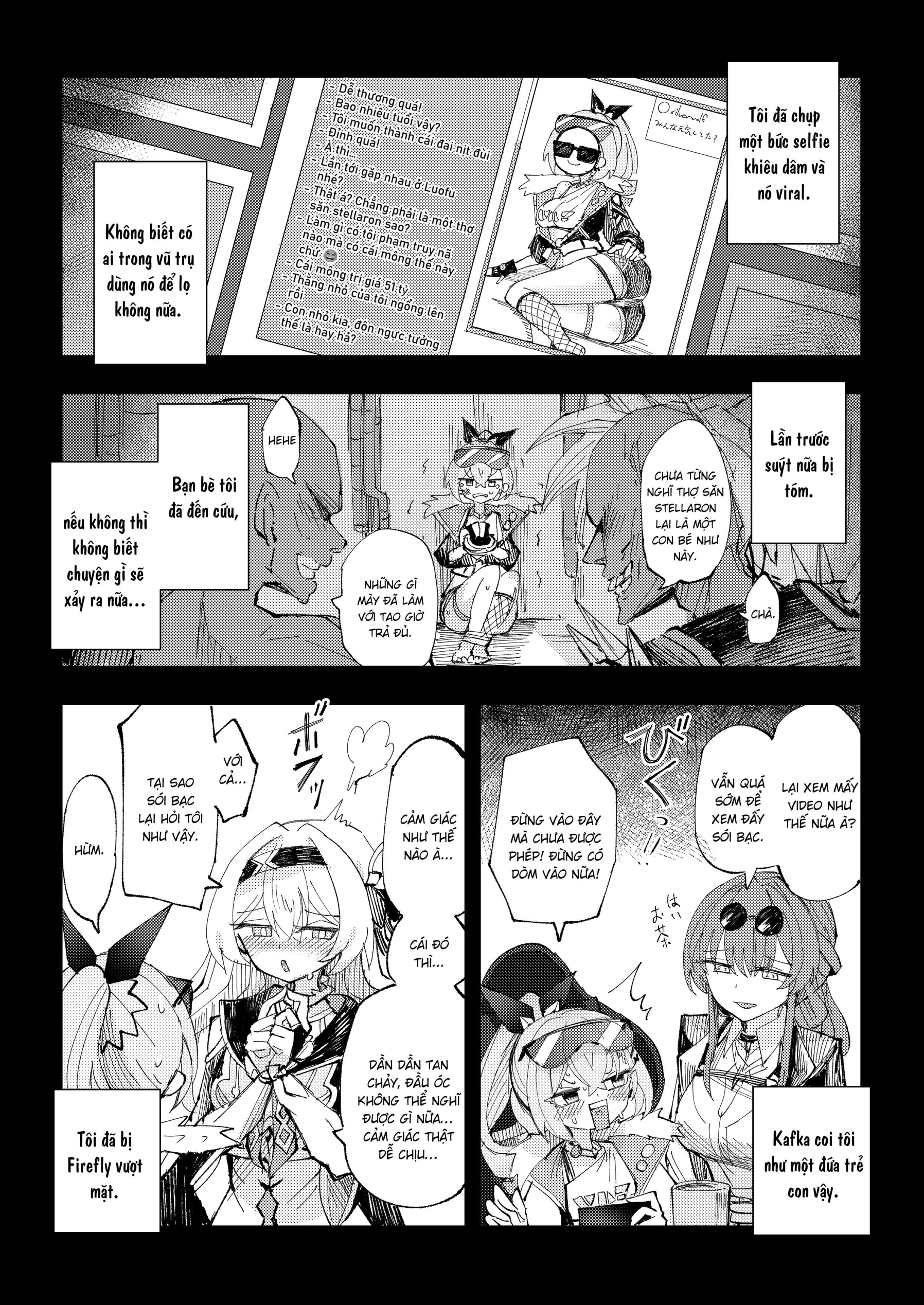 HentaiVN.net - Ảnh 10 - Khám phá bản thân cùng Chồn xám - Oneshot