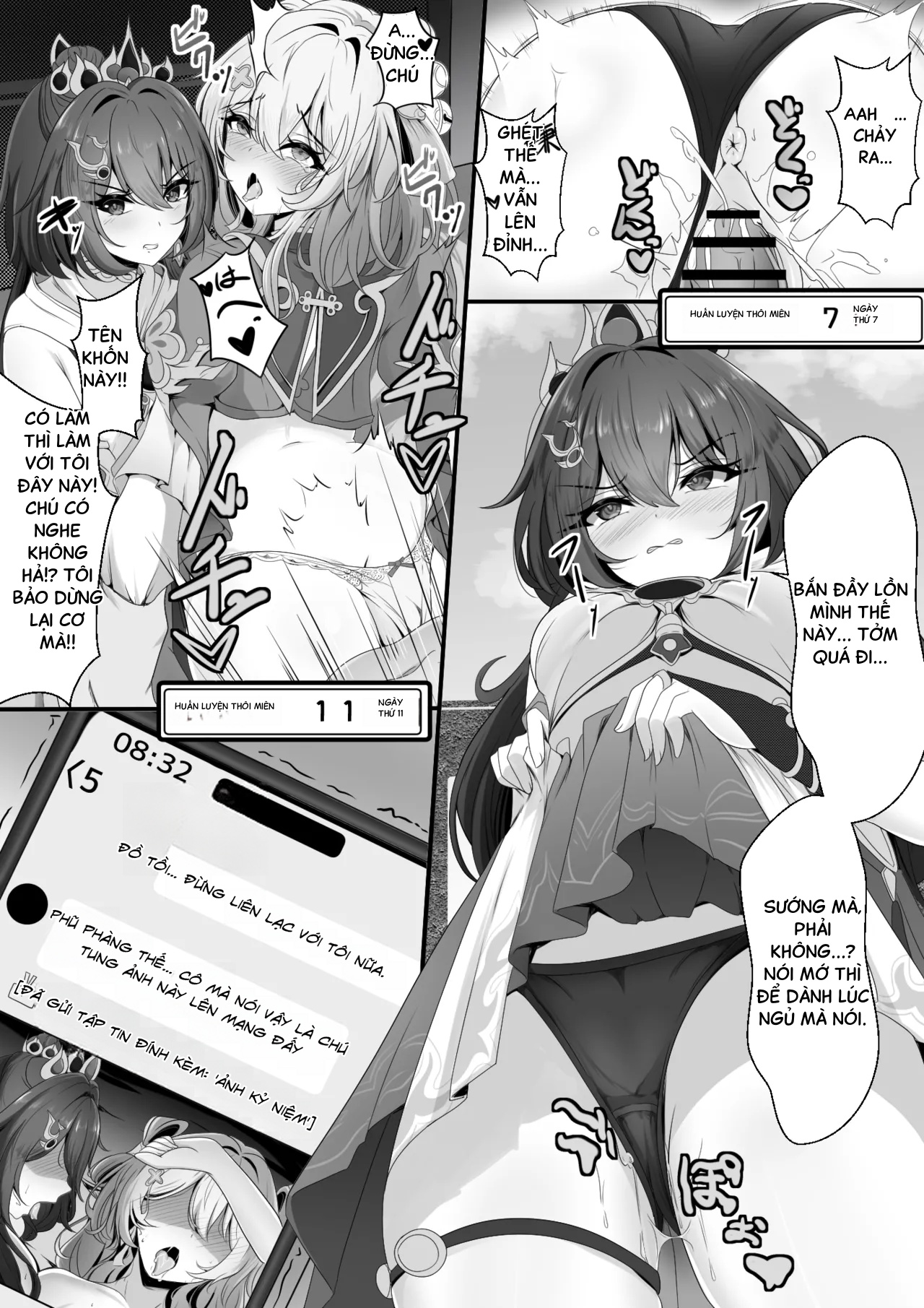 HentaiVN.net - Ảnh 8 - Namaikidatta kumo Yunli-chan - One shot