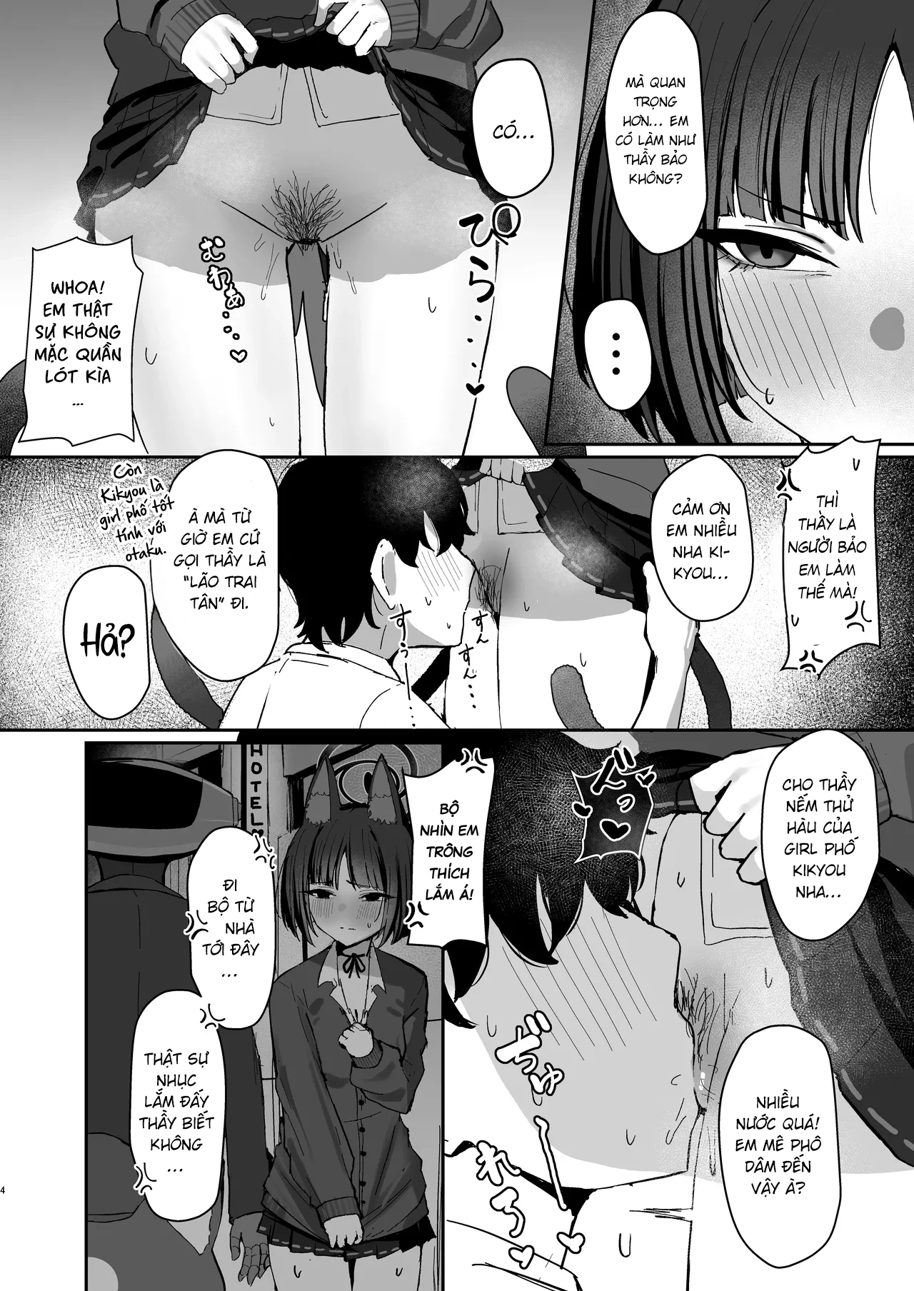 HentaiVN.net - Ảnh 3 - Câu chuyện về Kikyou cosplay girl phố - One shot khô dái