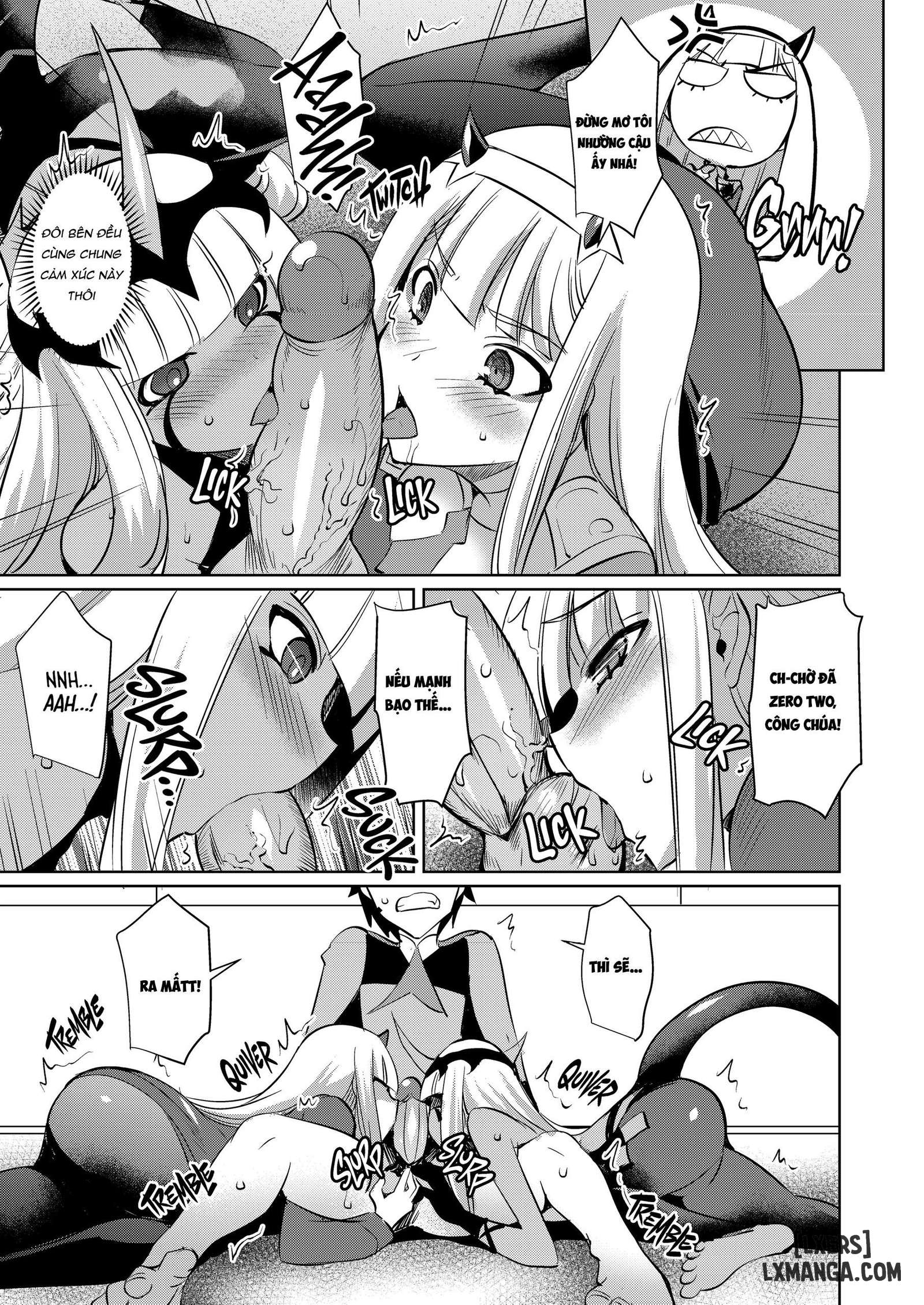 HentaiVN.net - Ảnh 23 - Darling in the One and Two Collection - Oneshot