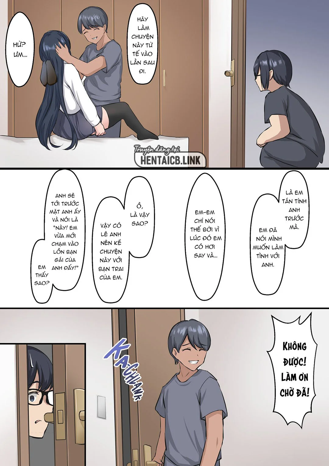 HentaiVN.net - Ảnh 17 - Bị thằng em trai cắm sừng - Oneshot
