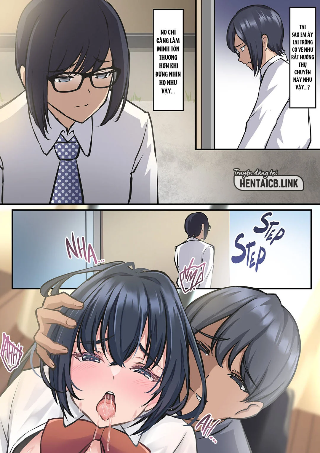 HentaiVN.net - Ảnh 29 - Bị thằng em trai cắm sừng - Oneshot