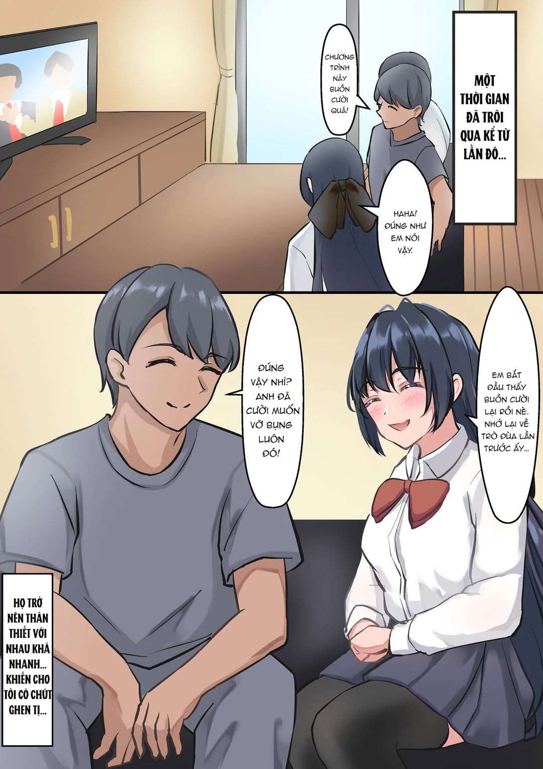 HentaiVN.net - Ảnh 6 - Bị thằng em trai cắm sừng - Oneshot
