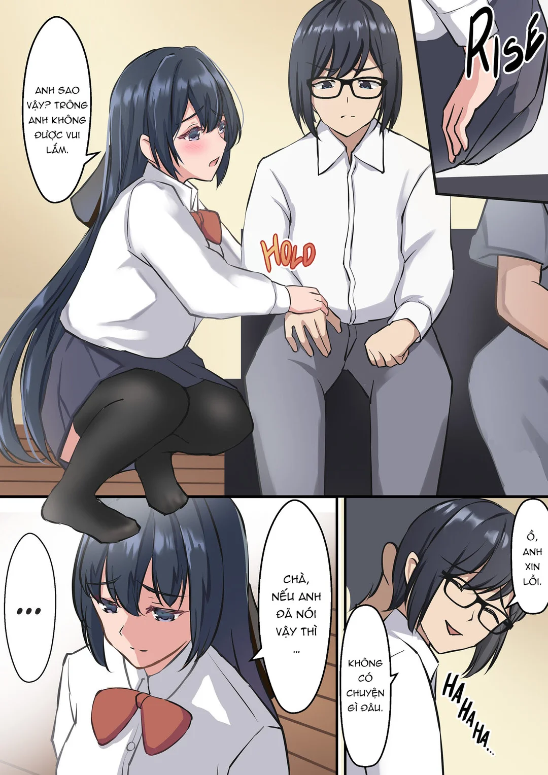 HentaiVN.net - Ảnh 7 - Bị thằng em trai cắm sừng - Oneshot