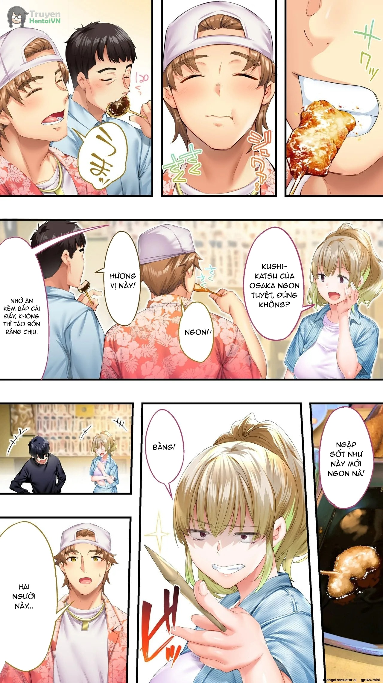 HentaiVN.net - Ảnh 12 - Panpan Travelers Oosaka Shuudan Rapehen - Part 1