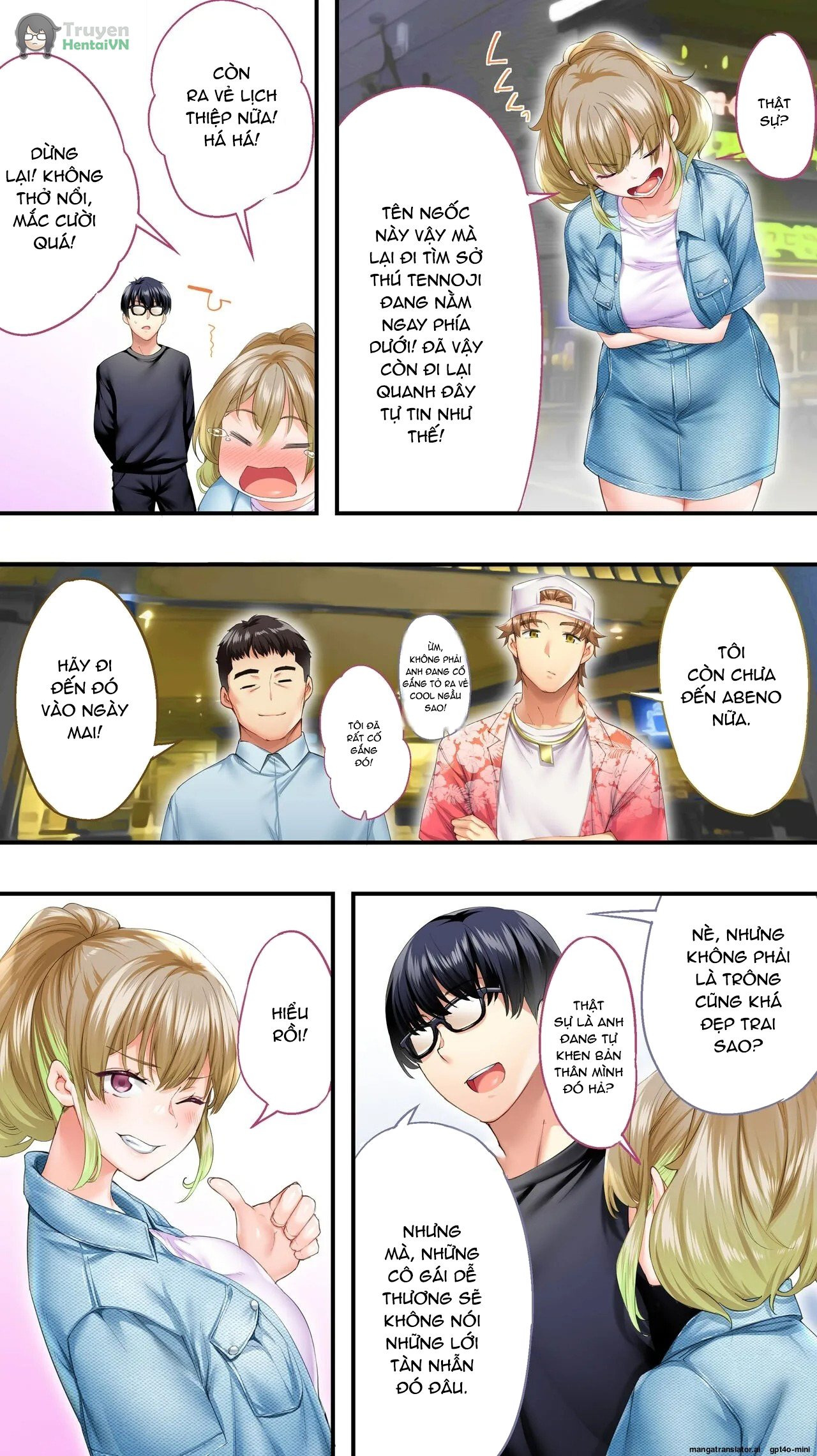 HentaiVN.net - Ảnh 18 - Panpan Travelers Oosaka Shuudan Rapehen - Part 1