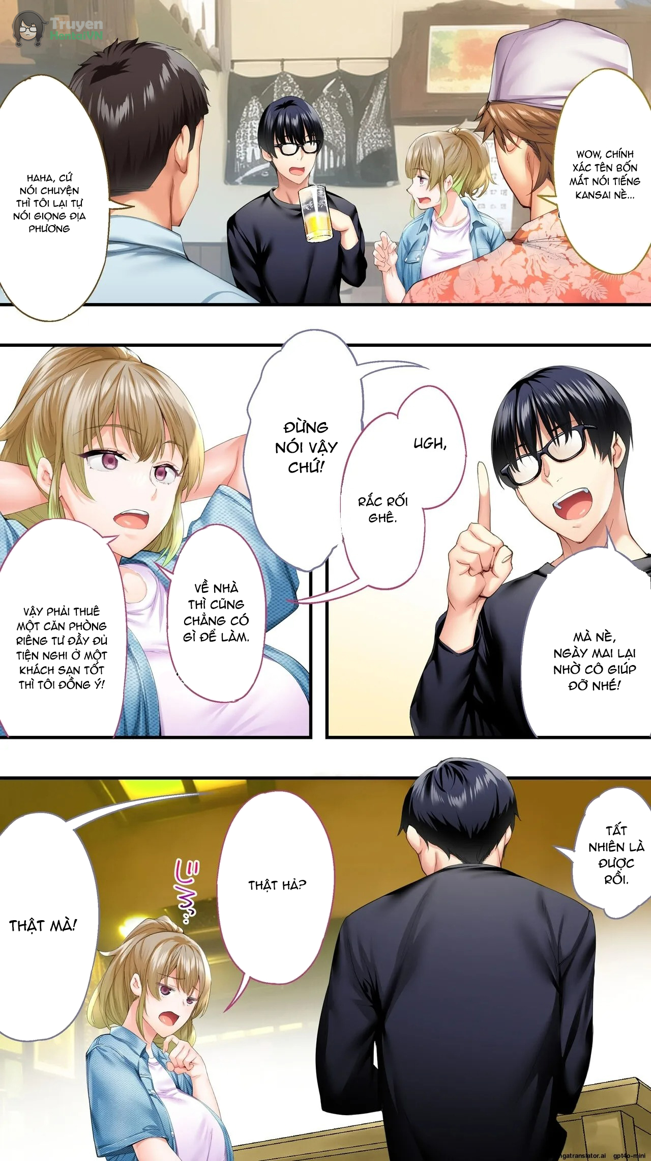 HentaiVN.net - Ảnh 24 - Panpan Travelers Oosaka Shuudan Rapehen - Part 1