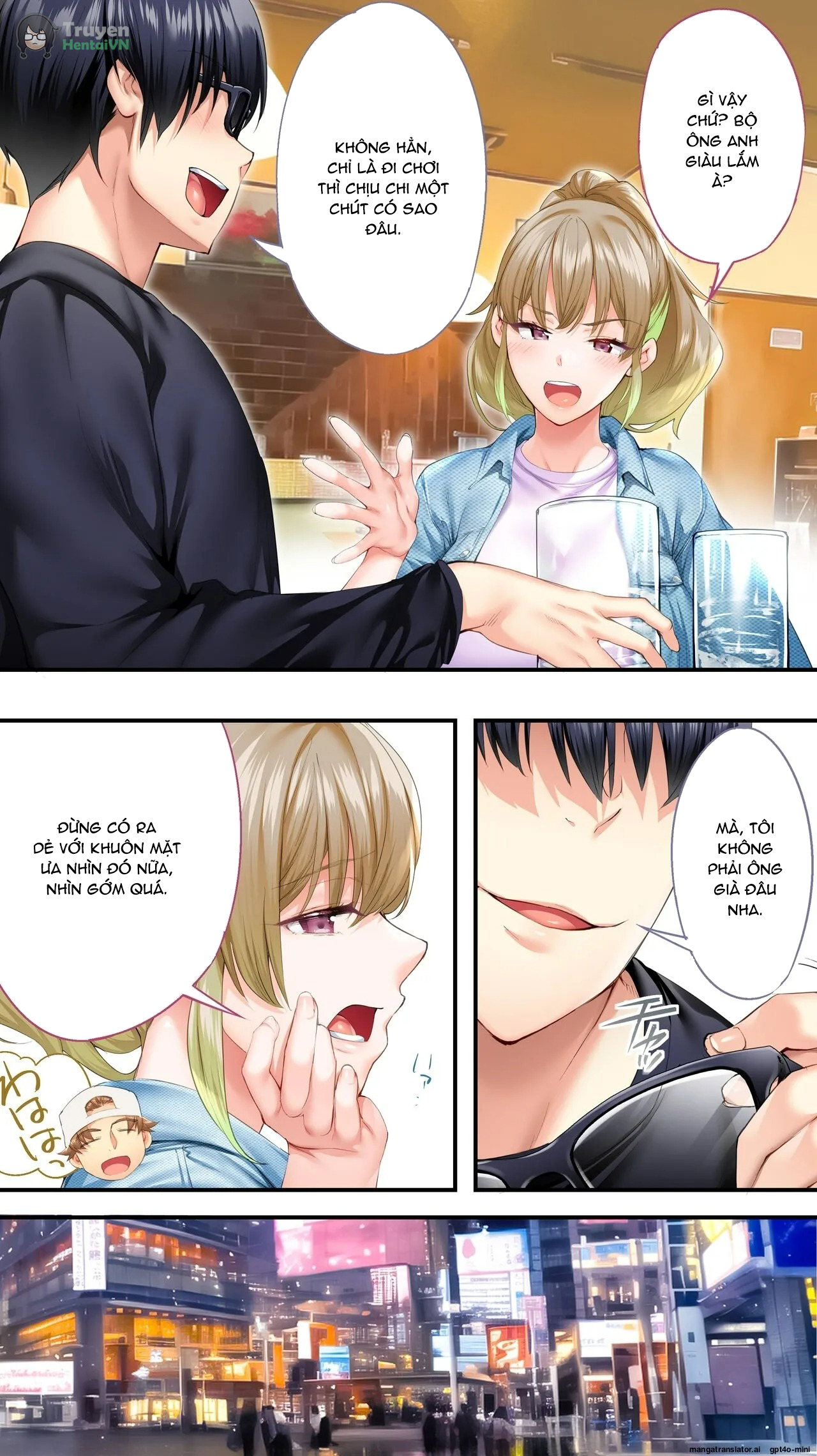 HentaiVN.net - Ảnh 25 - Panpan Travelers Oosaka Shuudan Rapehen - Part 1