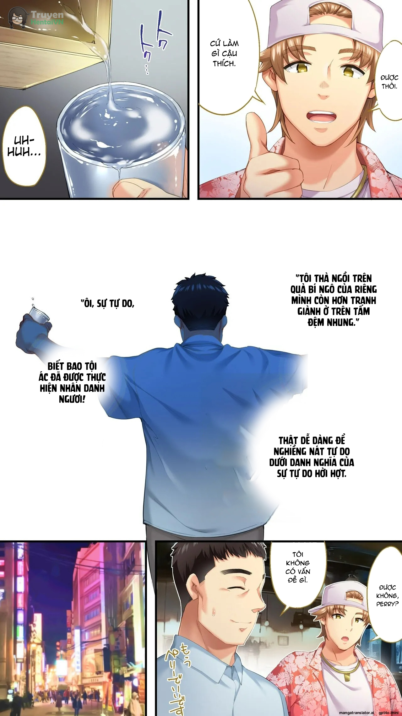 HentaiVN.net - Ảnh 29 - Panpan Travelers Oosaka Shuudan Rapehen - Part 1
