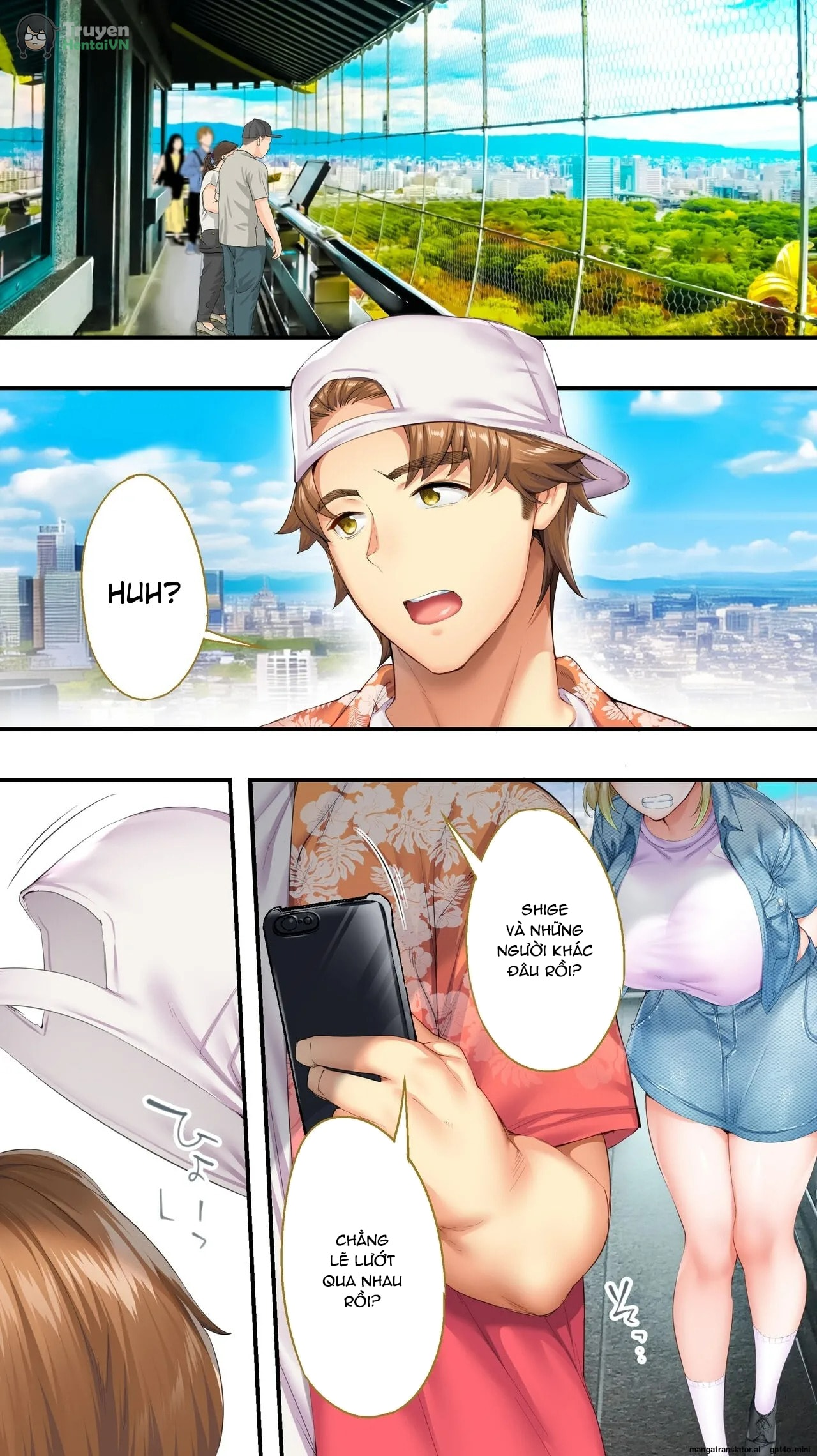 HentaiVN.net - Ảnh 3 - Panpan Travelers Oosaka Shuudan Rapehen - Part 1