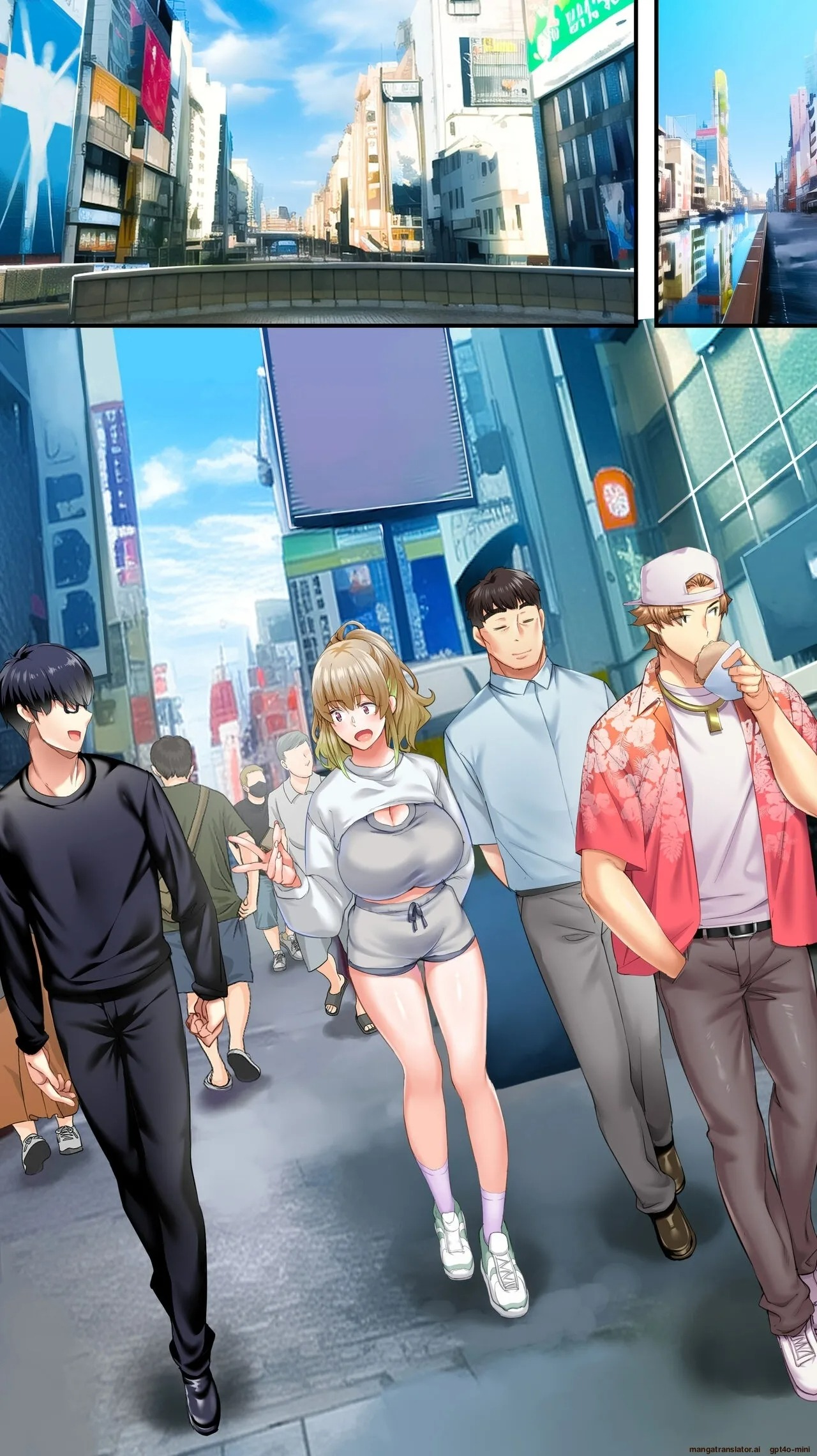 HentaiVN.net - Ảnh 30 - Panpan Travelers Oosaka Shuudan Rapehen - Part 1