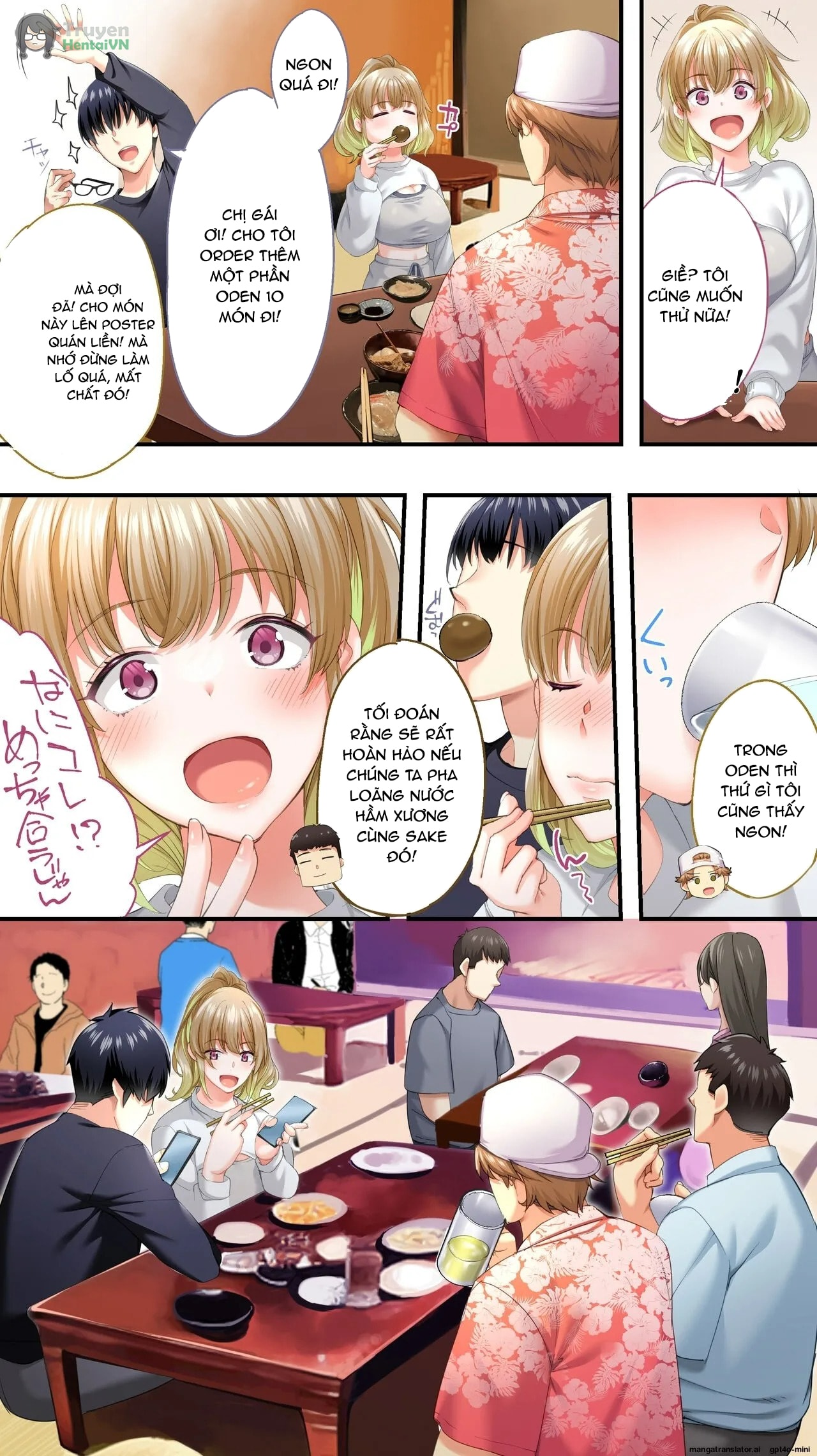HentaiVN.net - Ảnh 41 - Panpan Travelers Oosaka Shuudan Rapehen - Part 1
