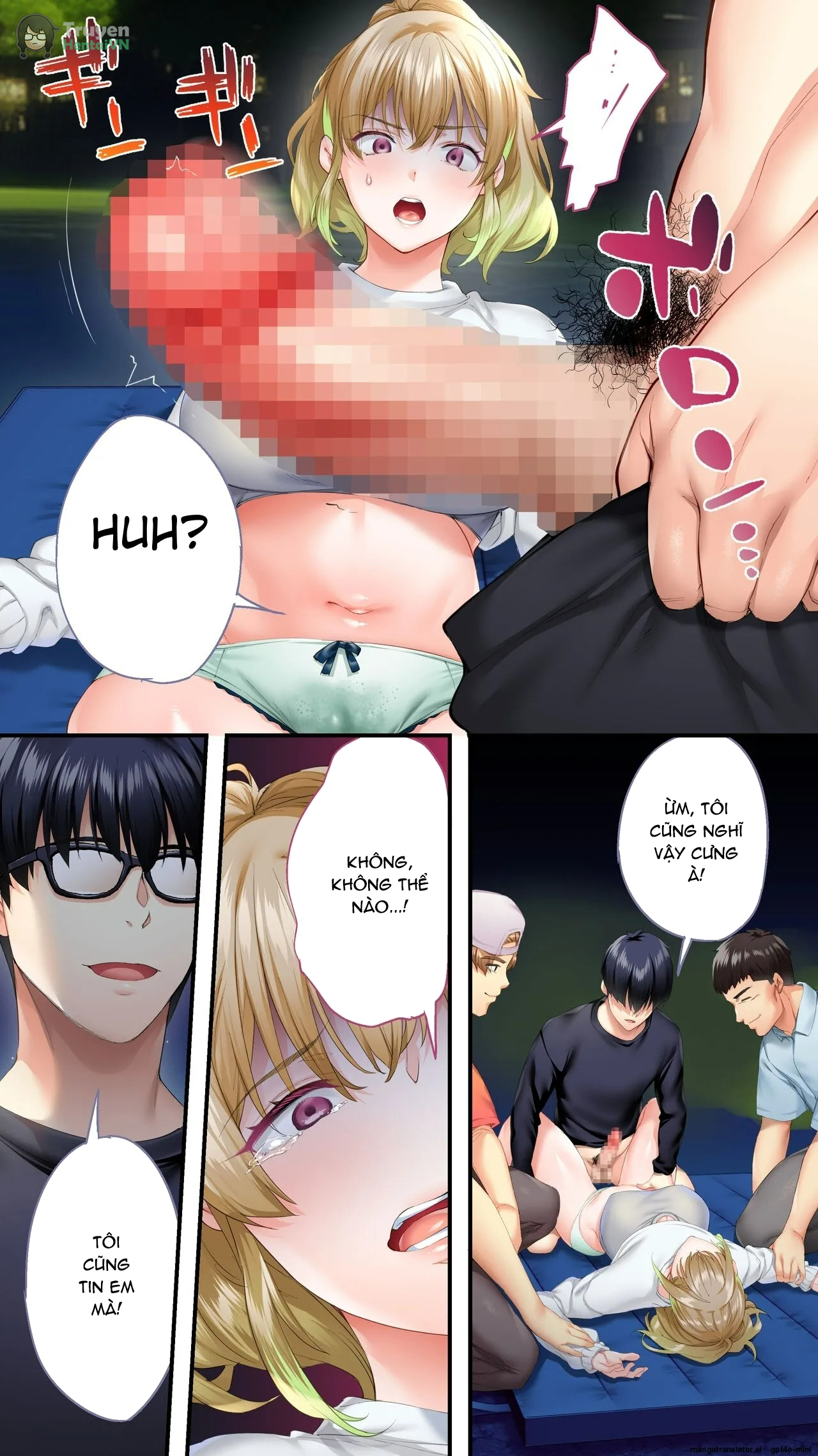 HentaiVN.net - Ảnh 12 - Panpan Travelers Oosaka Shuudan Rapehen - Part 2