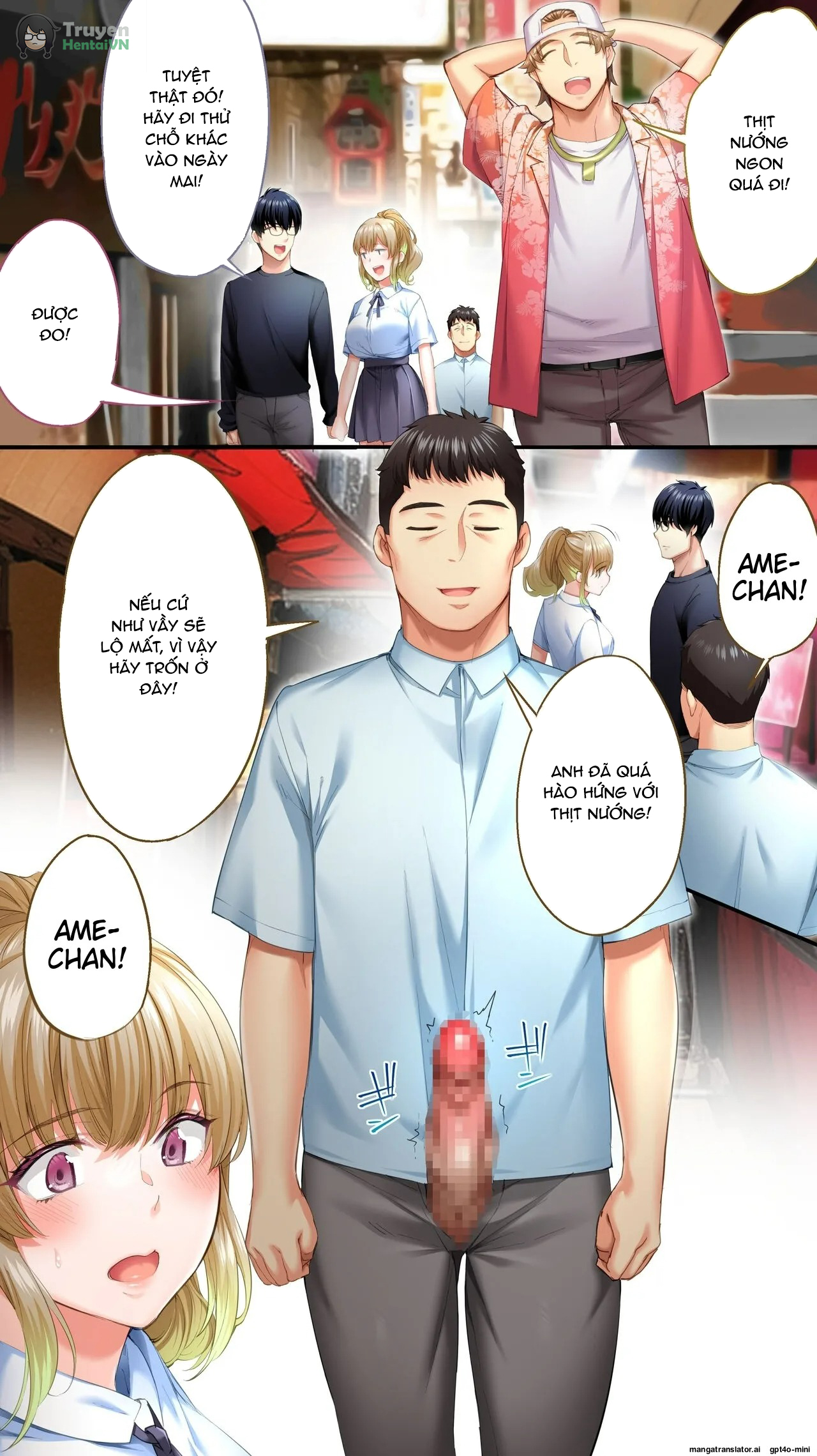 HentaiVN.net - Ảnh 56 - Panpan Travelers Oosaka Shuudan Rapehen - Part 2