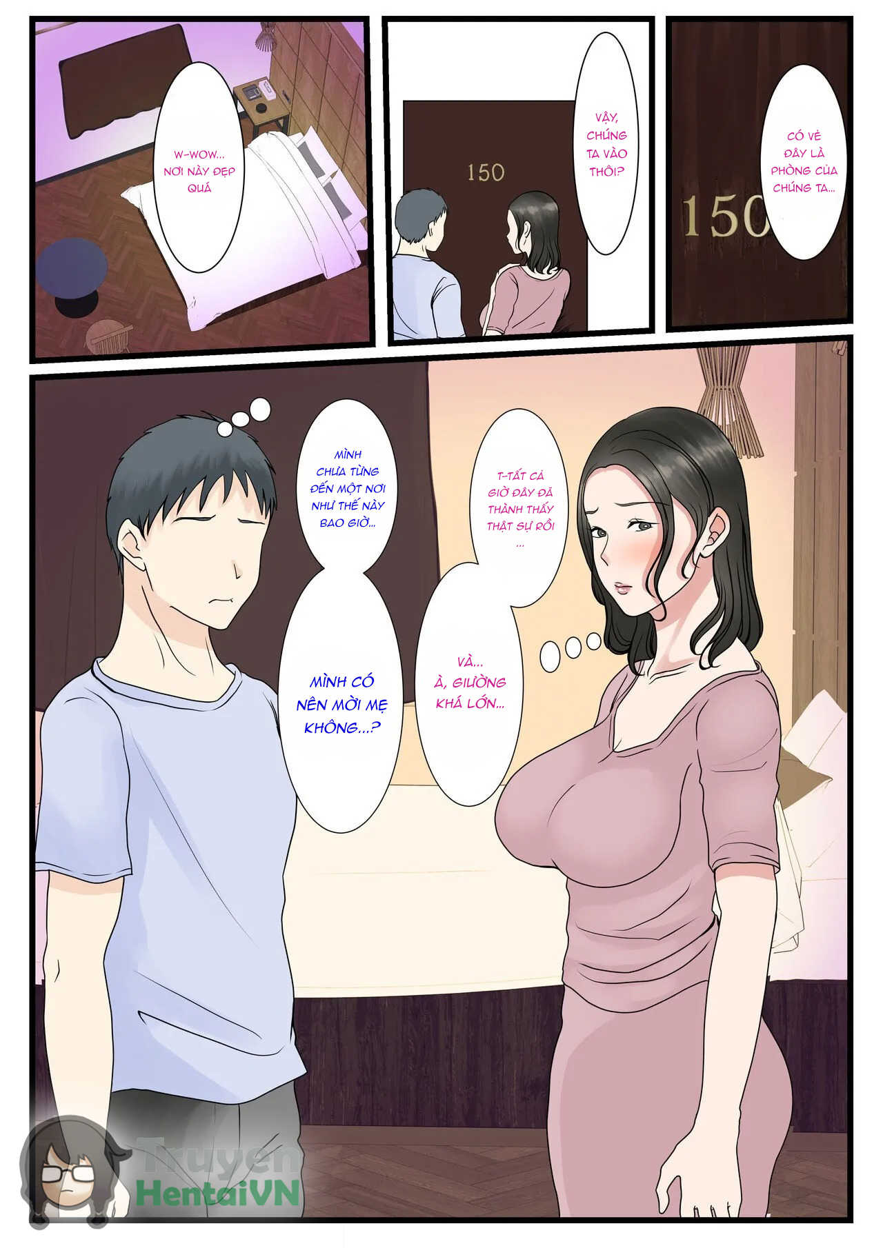 HentaiVN.net - Ảnh 30 - Shojo no Haha wa Musuko ni Dakarete Ko o Haramu - Oneshot