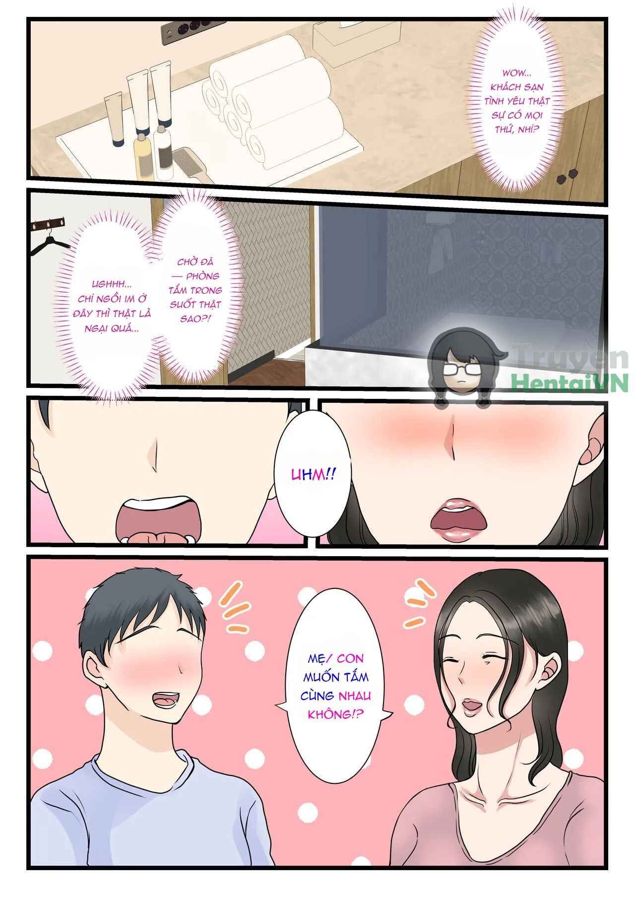 HentaiVN.net - Ảnh 31 - Shojo no Haha wa Musuko ni Dakarete Ko o Haramu - Oneshot