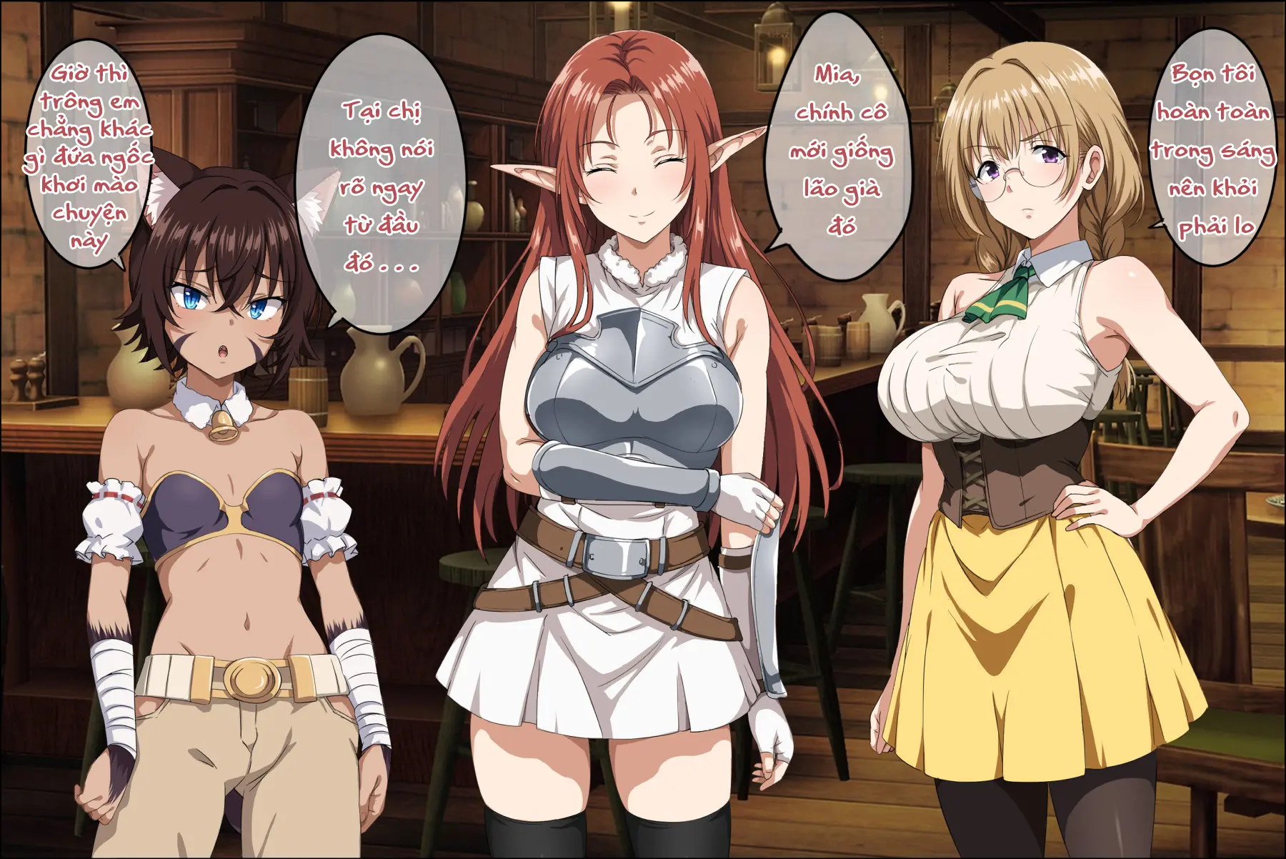 HentaiVN.net - Ảnh 47 - Mamono no Nie 3 ~Mitsugimono to Natta Machimusume-tachi~ - Oneshot
