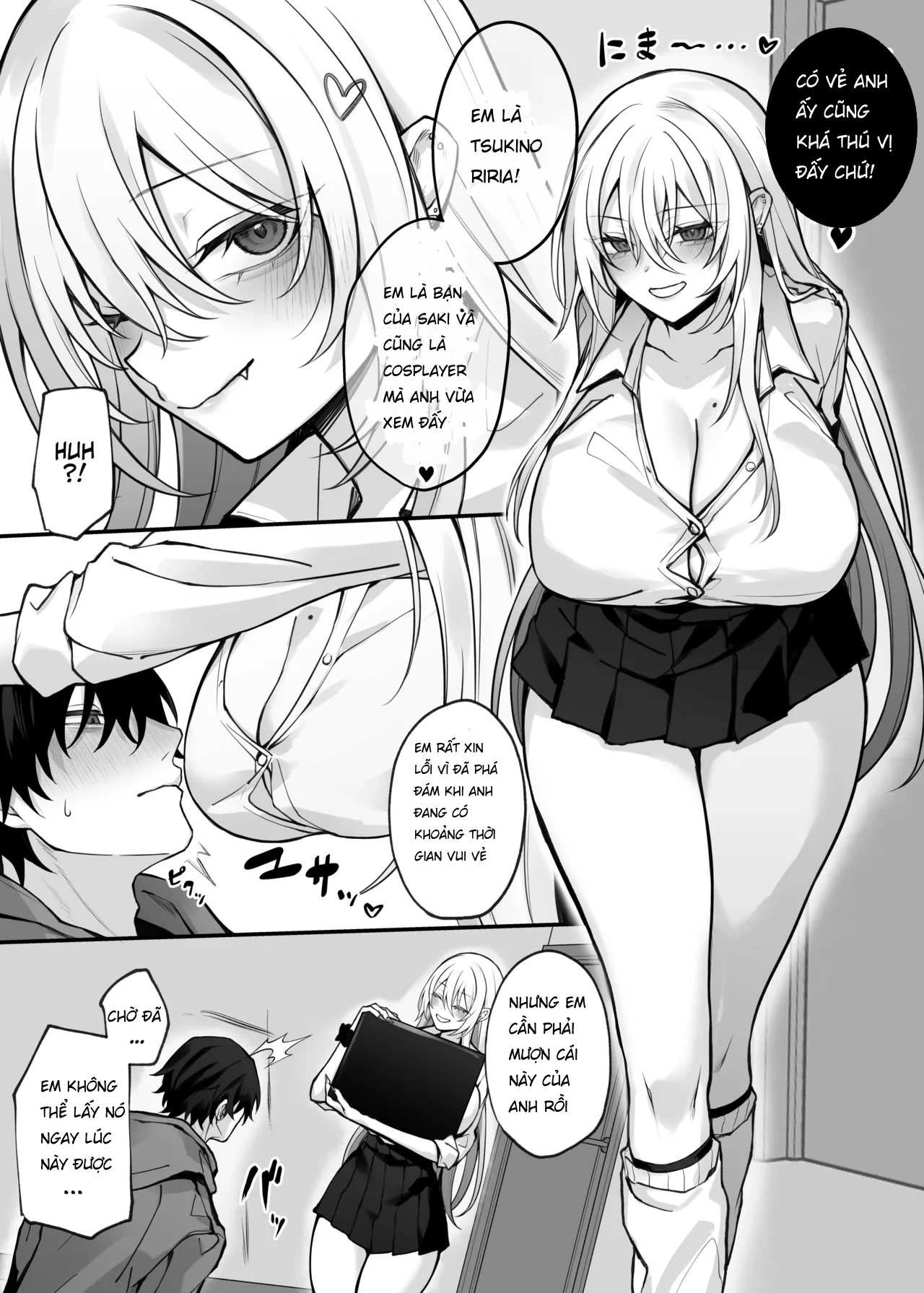 HentaiVN.net - Ảnh 5 - Imouto no Tomodachi ga Akogare no G-Cup Gal Cosplayer Datta Hanashi - Oneshot