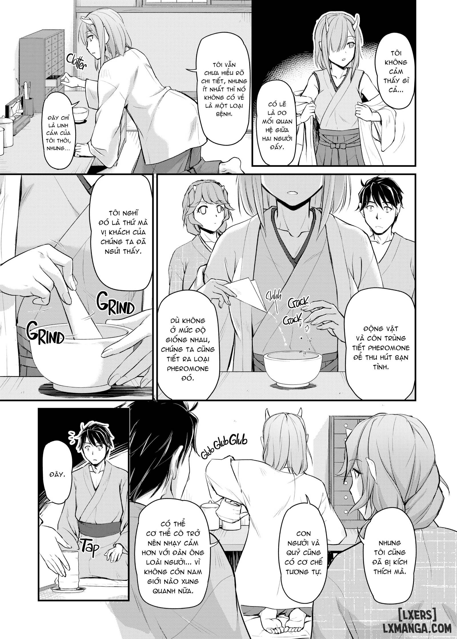 HentaiVN.net - Ảnh 3 - Oni Harame: Impregnate ALL the Oni! - Chap 3