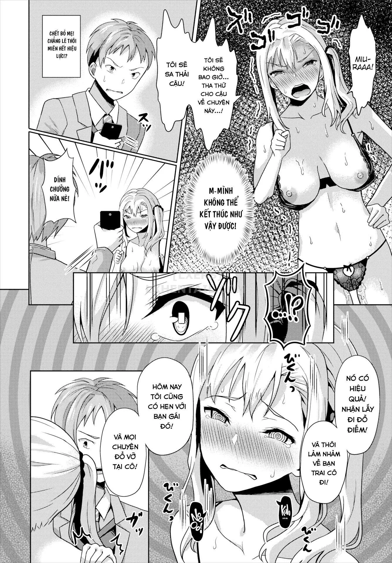 HentaiVN.net - Ảnh 16 - Ứng dụng thôi miên - Gái ngoan ra không ngừng vì cặc tôi [Hypnosis App – Making A Good Girl Cum on My Dick Nonstop] - Chap 3