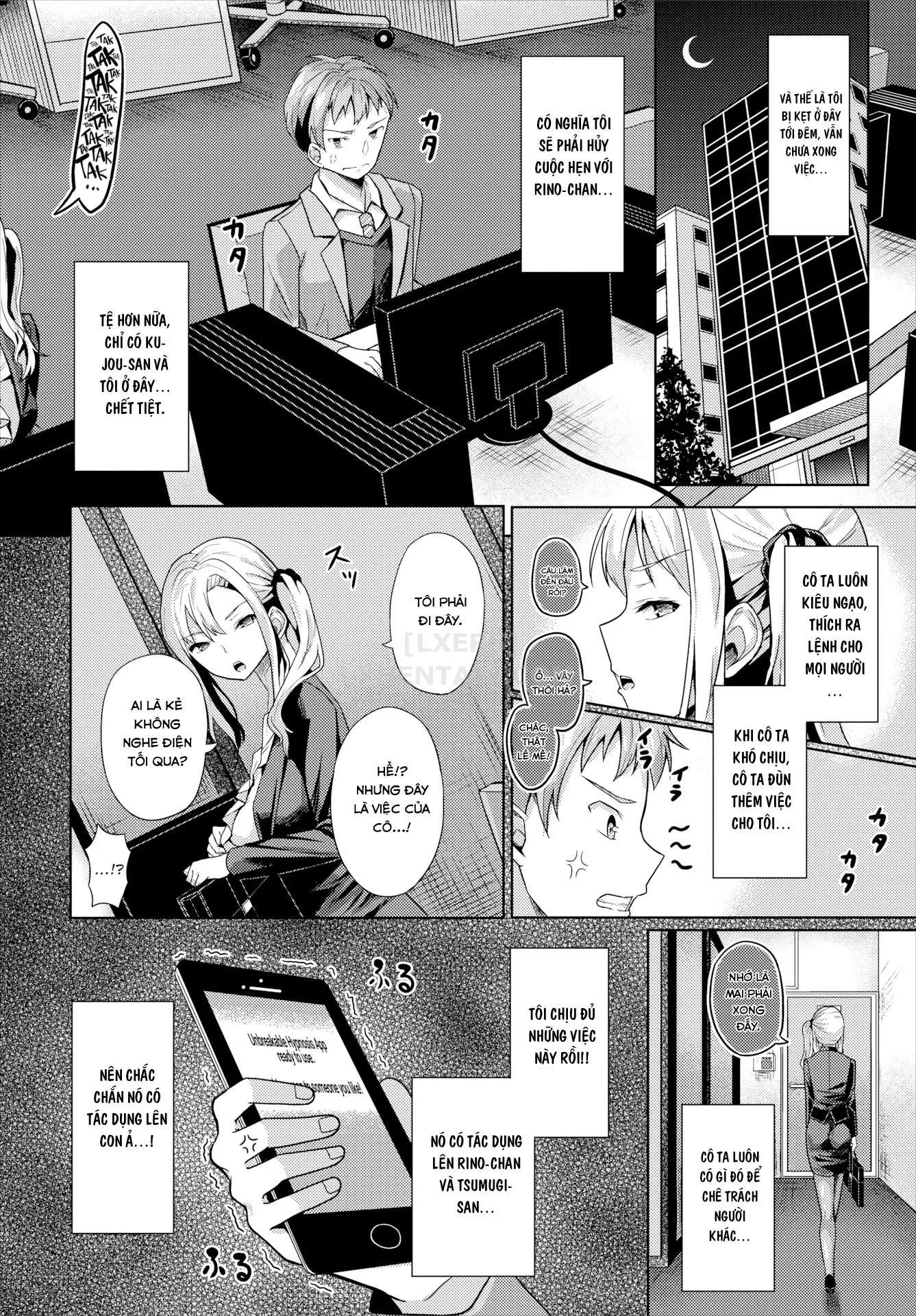 HentaiVN.net - Ảnh 8 - Ứng dụng thôi miên - Gái ngoan ra không ngừng vì cặc tôi [Hypnosis App – Making A Good Girl Cum on My Dick Nonstop] - Chap 3