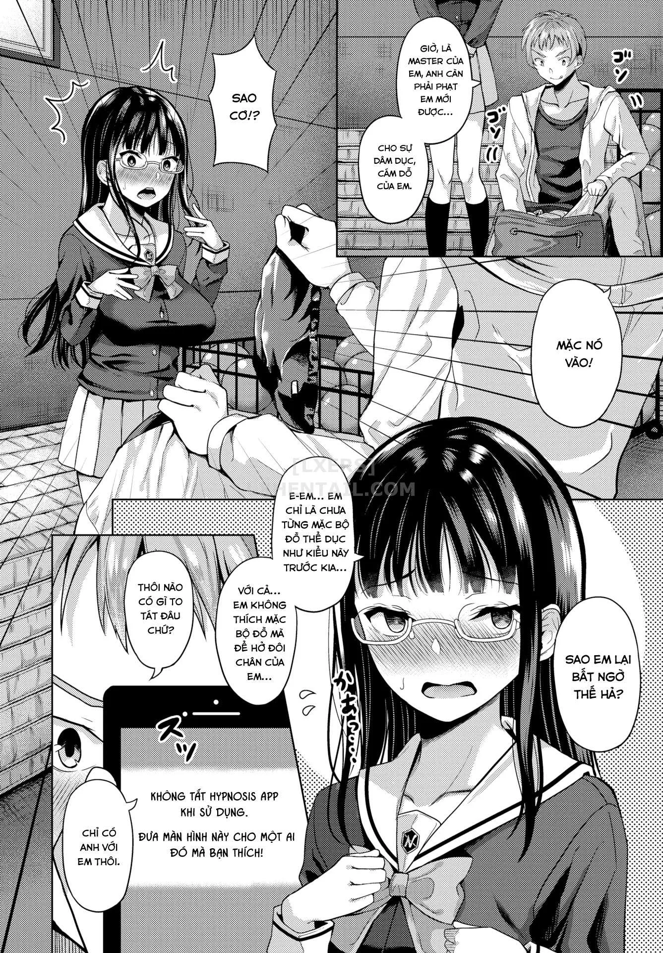 HentaiVN.net - Ảnh 8 - Ứng dụng thôi miên - Gái ngoan ra không ngừng vì cặc tôi [Hypnosis App – Making A Good Girl Cum on My Dick Nonstop] - Chap 4