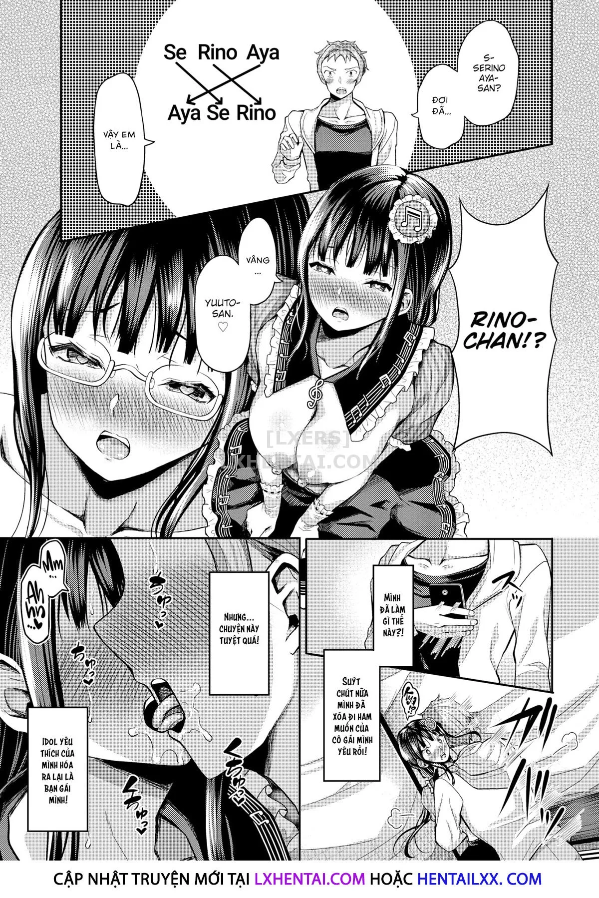 HentaiVN.net - Ảnh 11 - Ứng dụng thôi miên - Gái ngoan ra không ngừng vì cặc tôi [Hypnosis App – Making A Good Girl Cum on My Dick Nonstop] - Chap 8