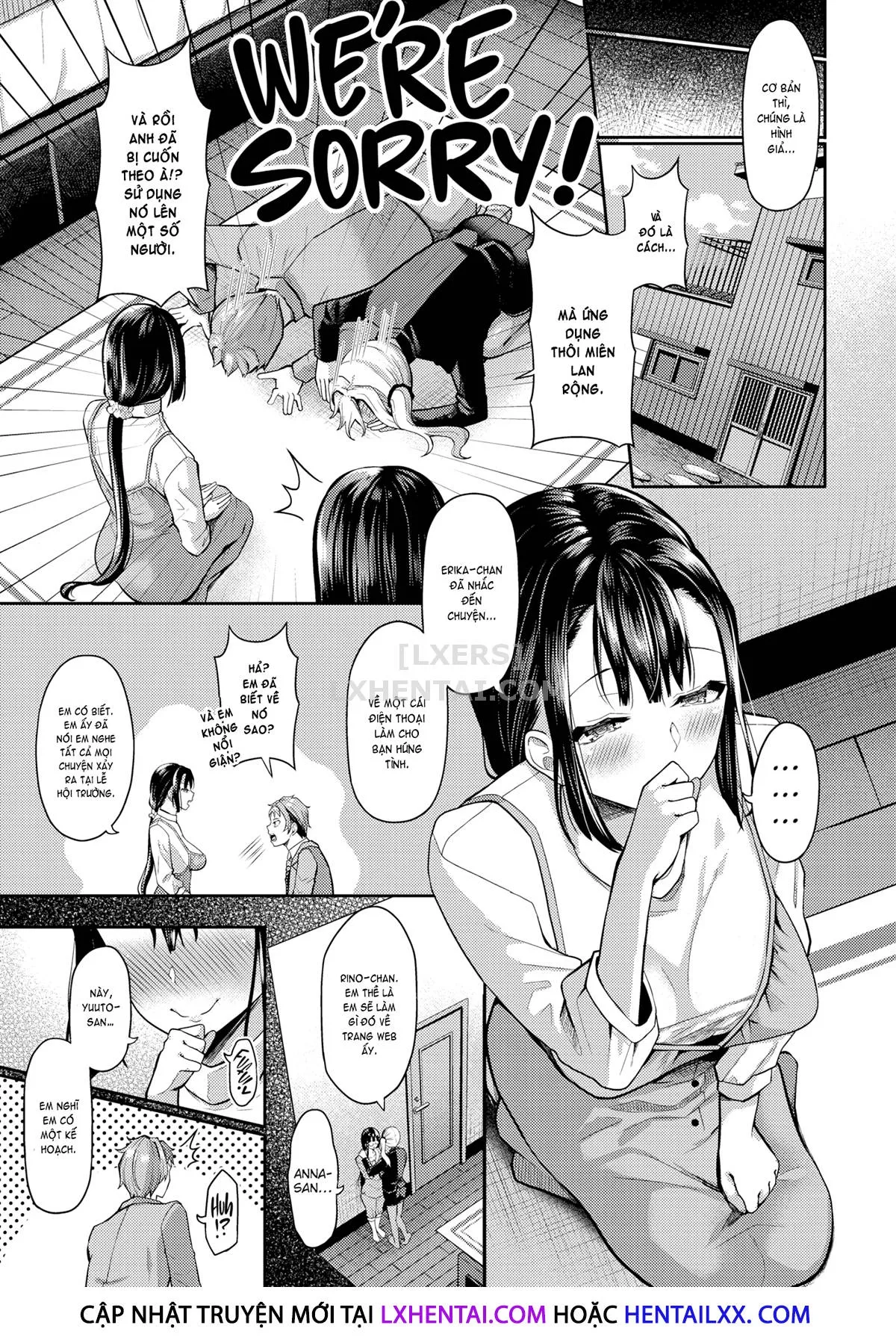 HentaiVN.net - Ảnh 7 - Ứng dụng thôi miên - Gái ngoan ra không ngừng vì cặc tôi [Hypnosis App – Making A Good Girl Cum on My Dick Nonstop] - Chap 12
