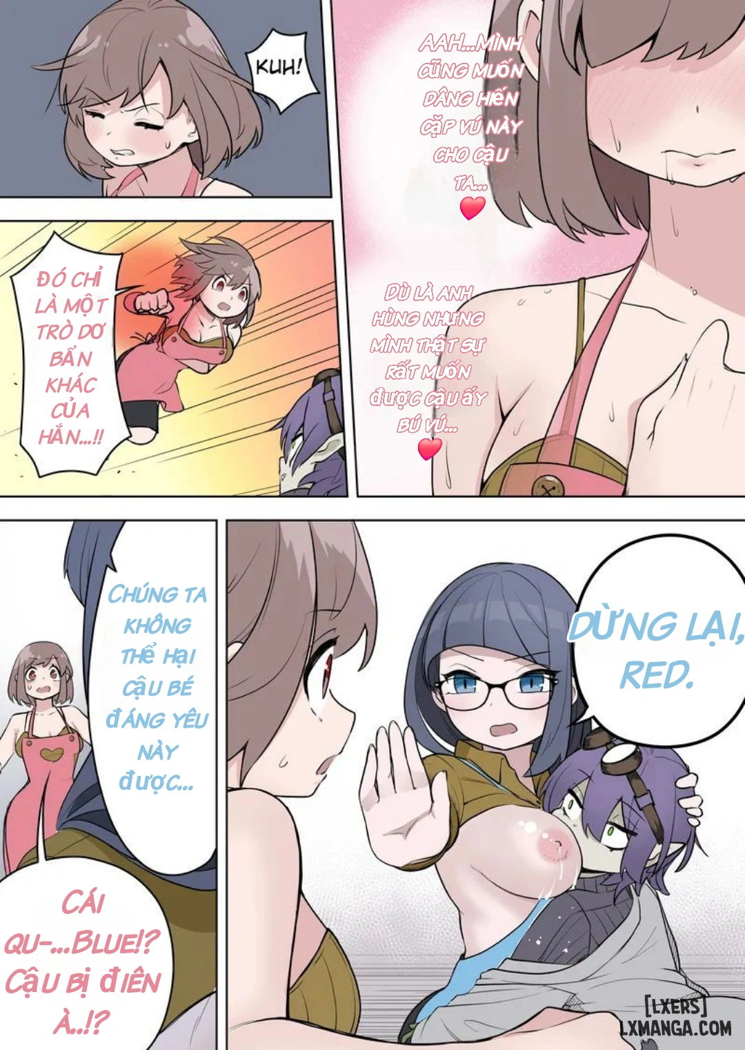 HentaiVN.net - Ảnh 13 - Nhóm anh hùng mama - Oneshot