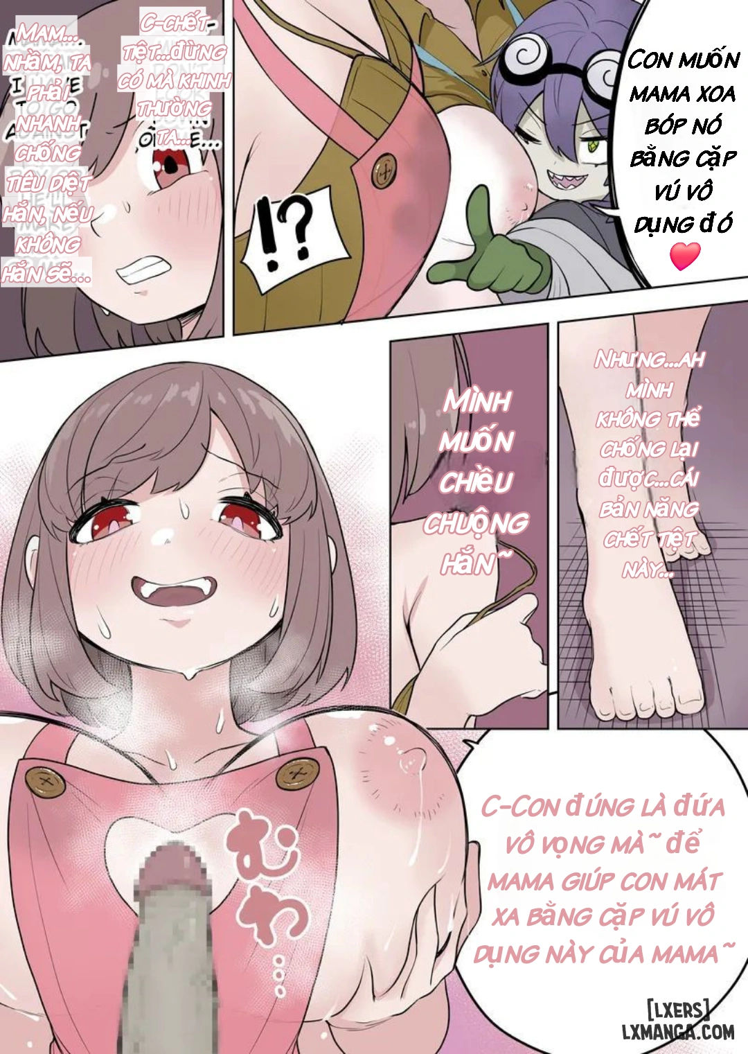 HentaiVN.net - Ảnh 15 - Nhóm anh hùng mama - Oneshot