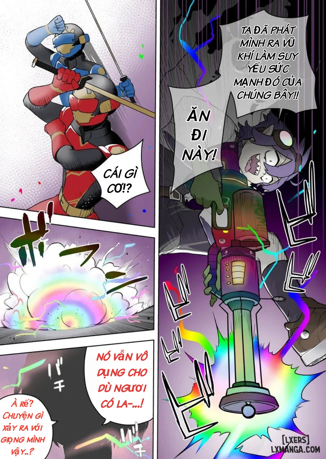 HentaiVN.net - Ảnh 5 - Nhóm anh hùng mama - Oneshot