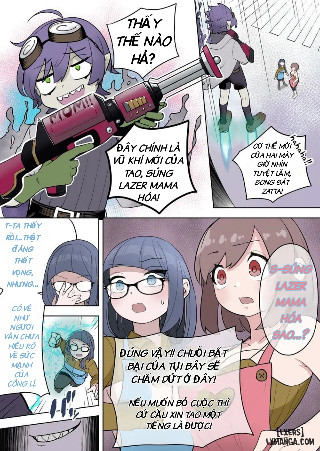 HentaiVN.net - Ảnh 7 - Nhóm anh hùng mama - Oneshot