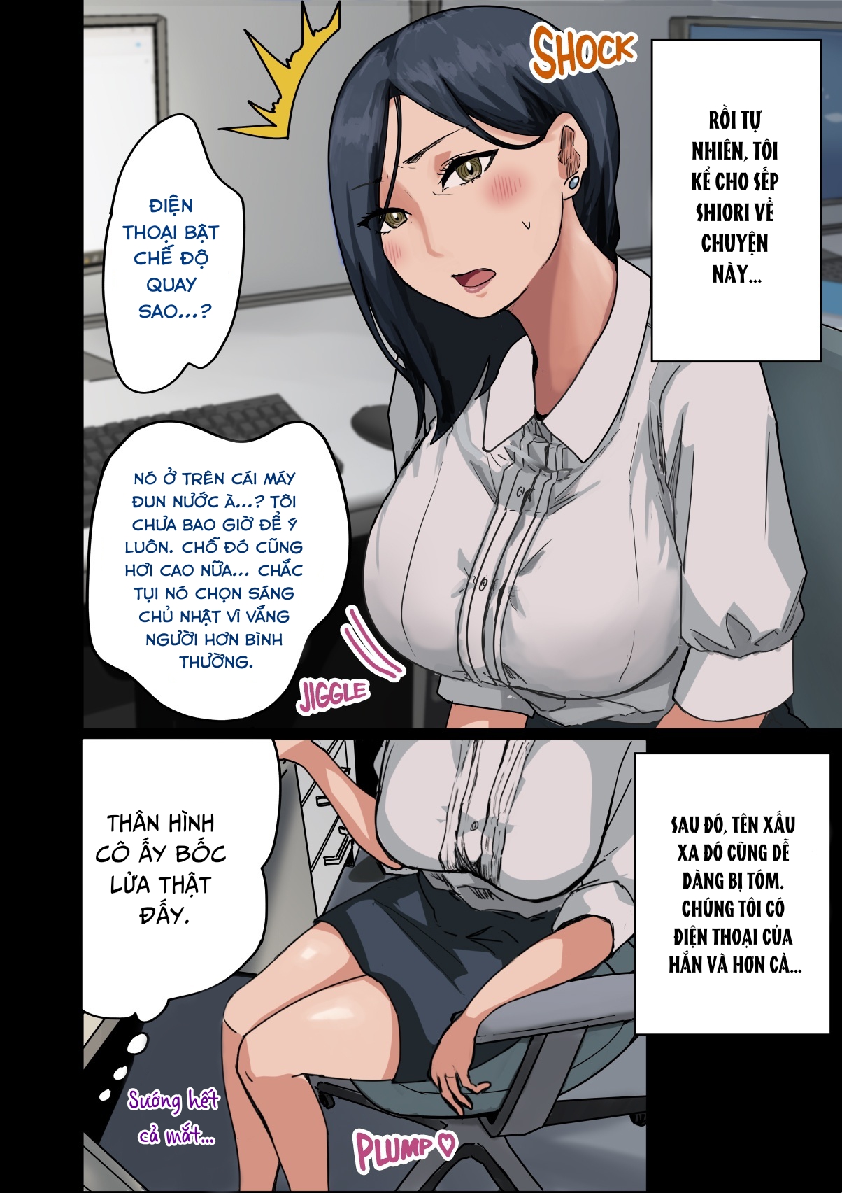 HentaiVN.net - Ảnh 10 - Kaisha no Madonna to Lucky de Yareta Hanashi - Oneshot