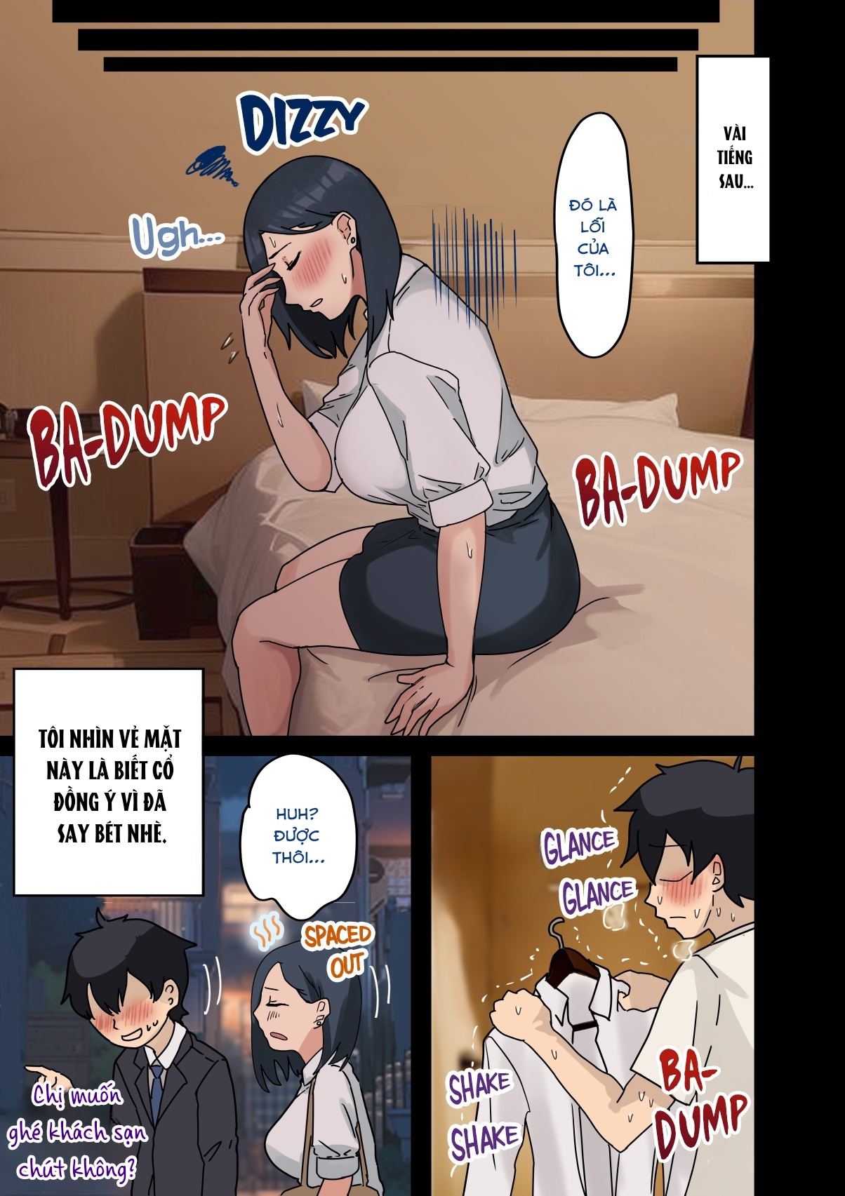 HentaiVN.net - Ảnh 15 - Kaisha no Madonna to Lucky de Yareta Hanashi - Oneshot