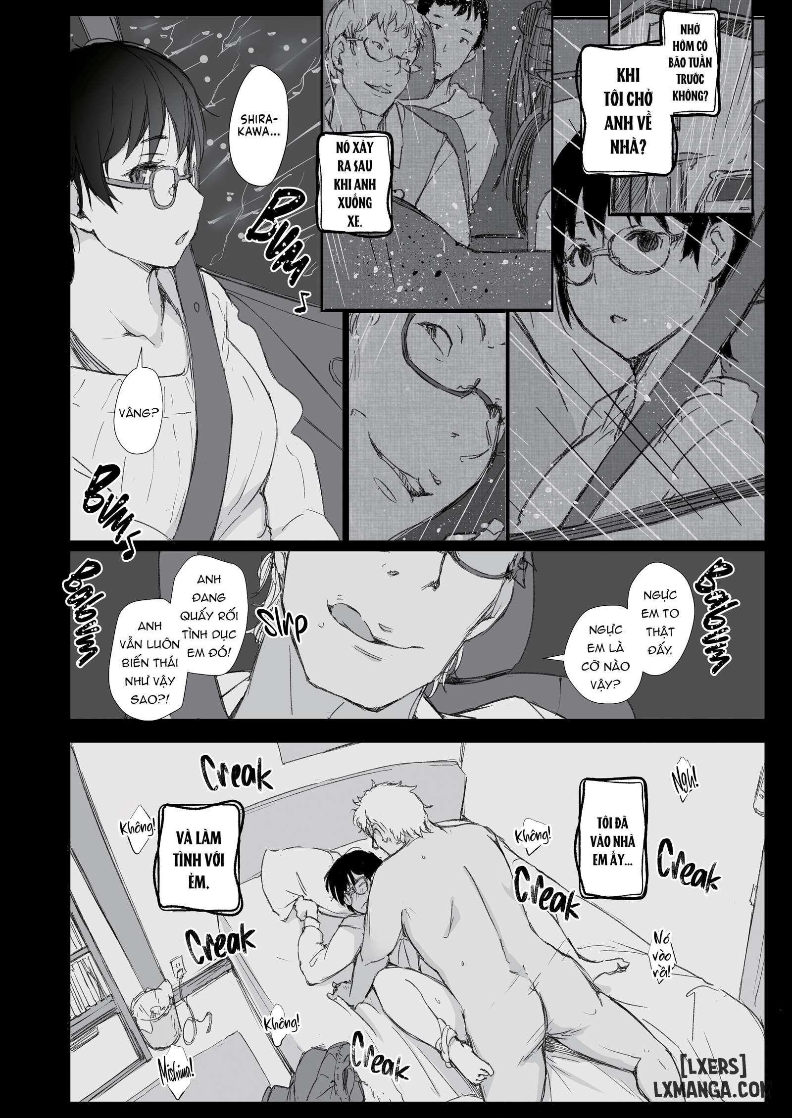 HentaiVN.net - Ảnh 11 - Laid Time Off + Night Shift - Oneshot