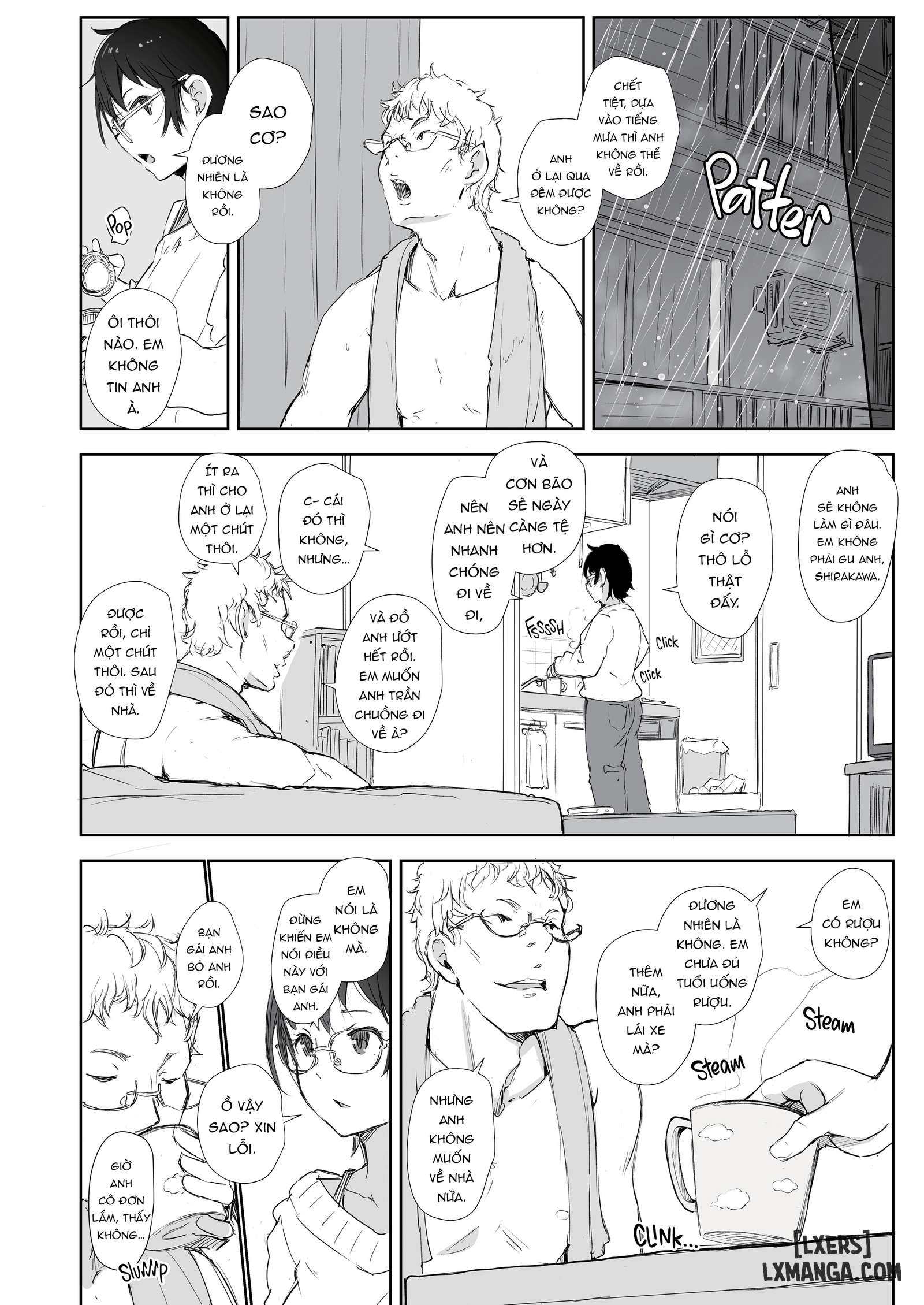 HentaiVN.net - Ảnh 30 - Laid Time Off + Night Shift - Oneshot