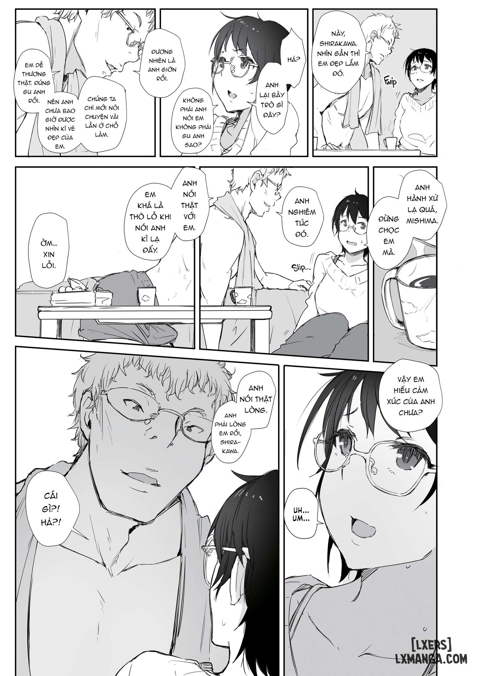 HentaiVN.net - Ảnh 31 - Laid Time Off + Night Shift - Oneshot