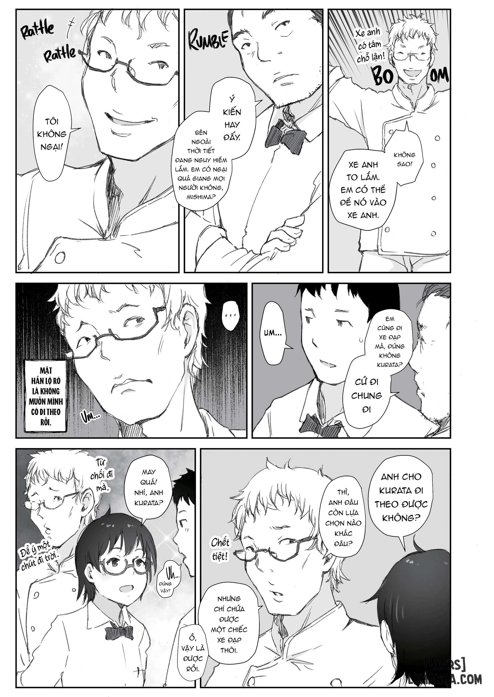 HentaiVN.net - Ảnh 4 - Laid Time Off + Night Shift - Oneshot