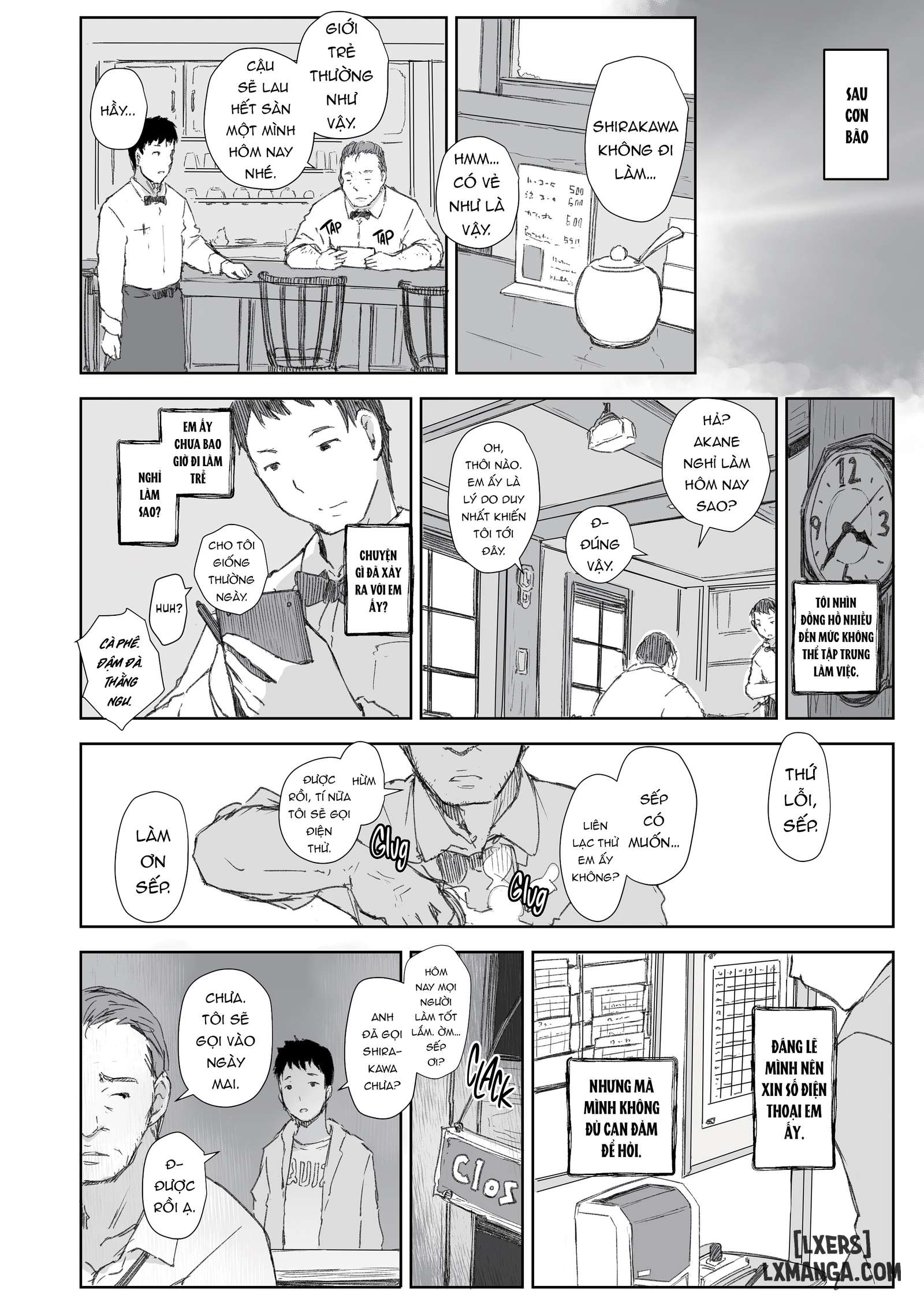 HentaiVN.net - Ảnh 7 - Laid Time Off + Night Shift - Oneshot