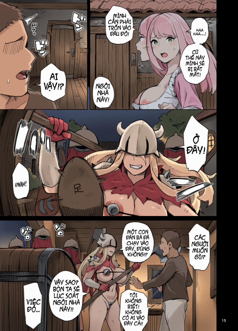 HentaiVN.net - Ảnh 15 - Shinryaku No Wild Ecchi Teikoku!! -Inran Dasshutsu Hen- [Raid From The Wild Sex Empire!! -Lewd Escape Part-] - Oneshot