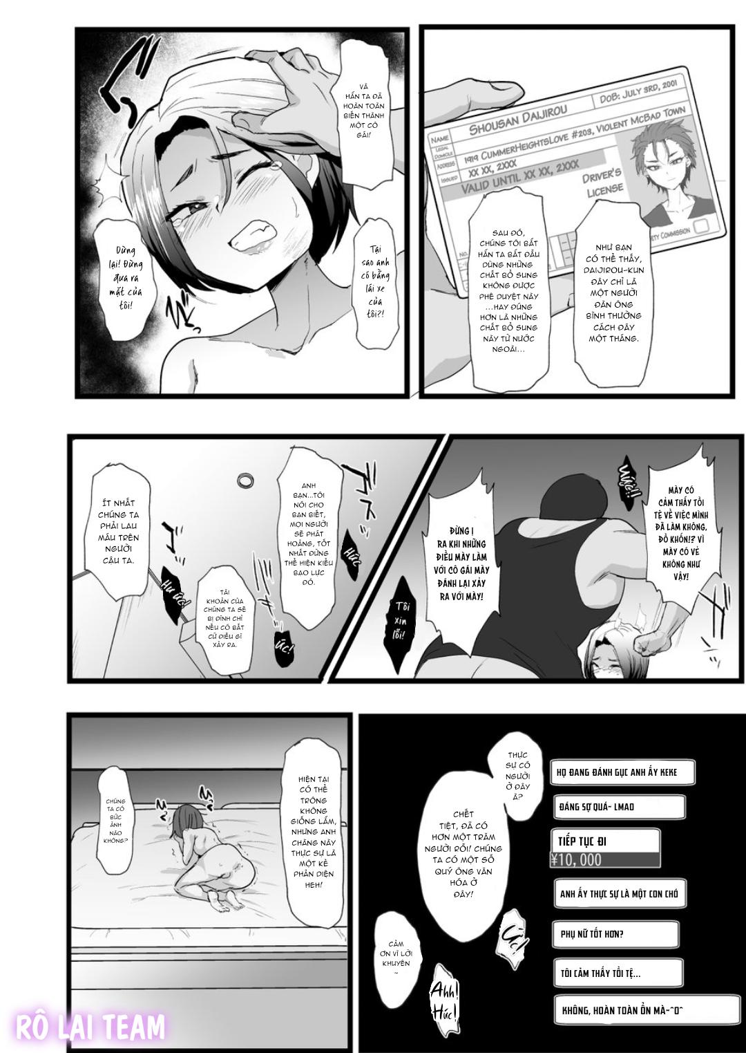 HentaiVN.net - Ảnh 3 - Kuzu Ikemen Kyousei Mesu Ochi Namahaishin - oneshot