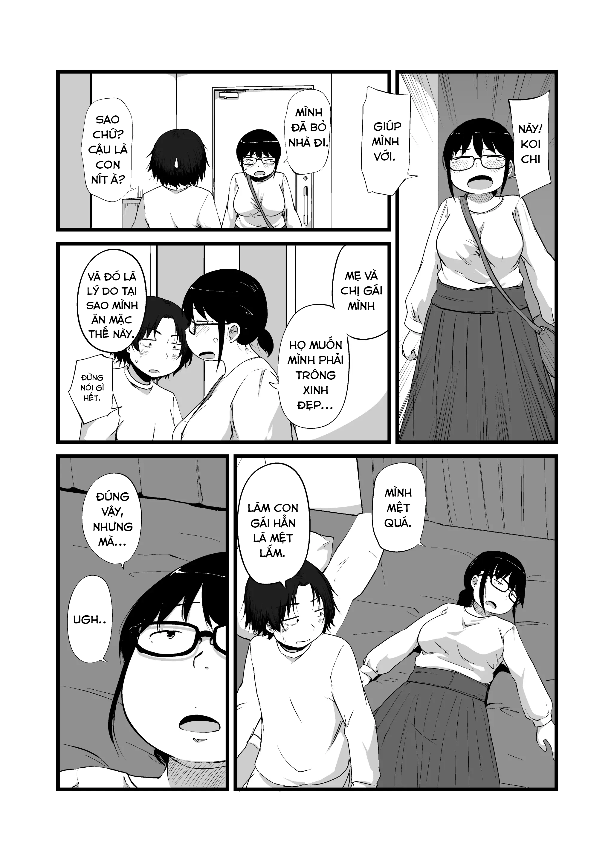 HentaiVN.net - Ảnh 5 - My Friend Became a Plain-Faced Girl With Big Tits After TS - Full