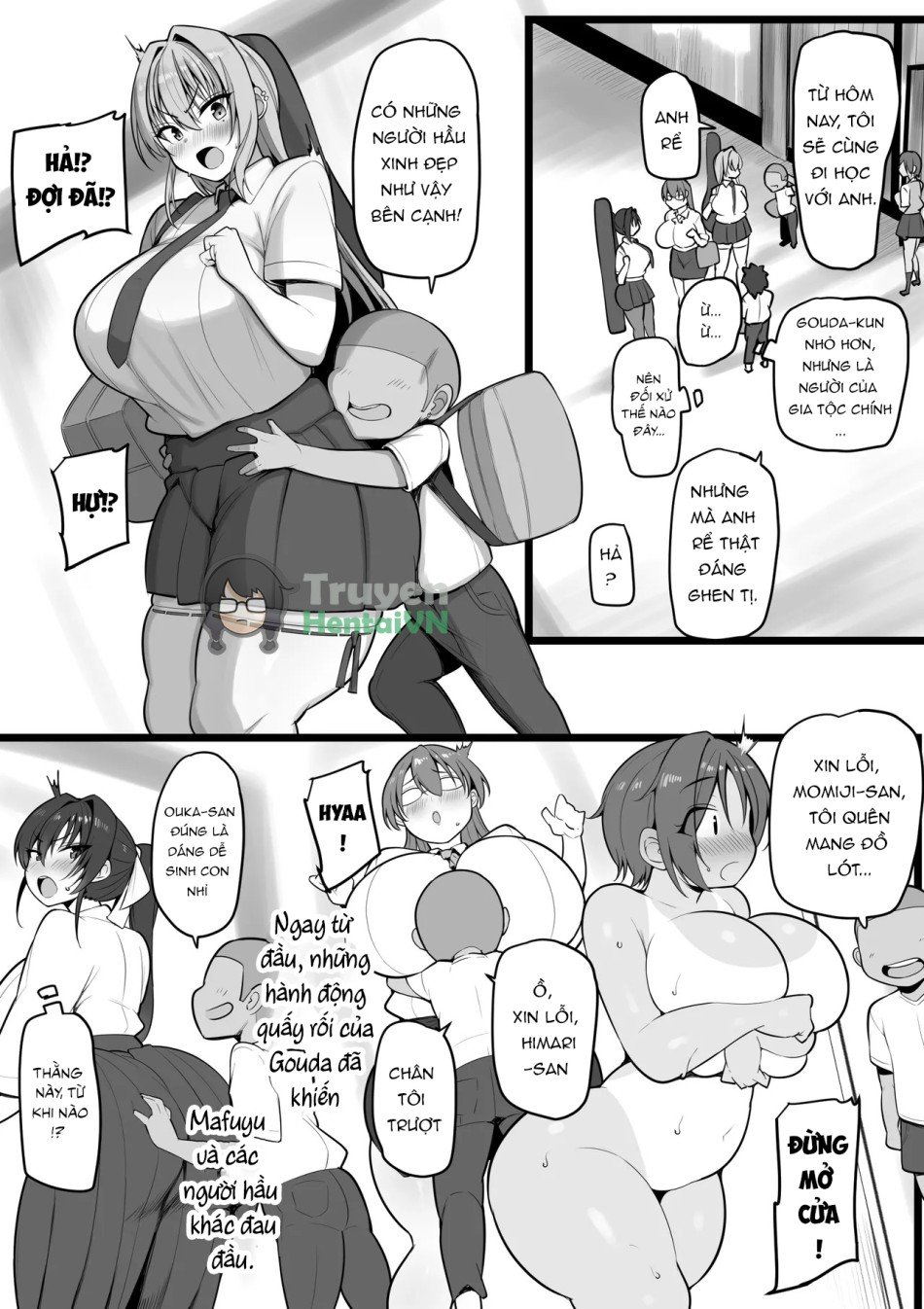 HentaiVN.net - Ảnh 9 - Boku no Juusha-tachi - oneshot