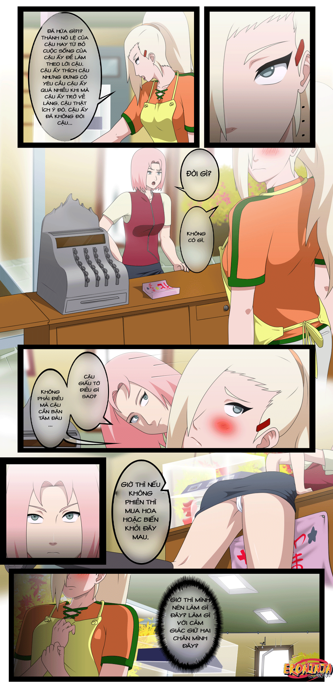HentaiVN.net - Ảnh 34 - The Birth of the Eroninja (Naruto) - Chap 1. Mục Tiêu: Ino