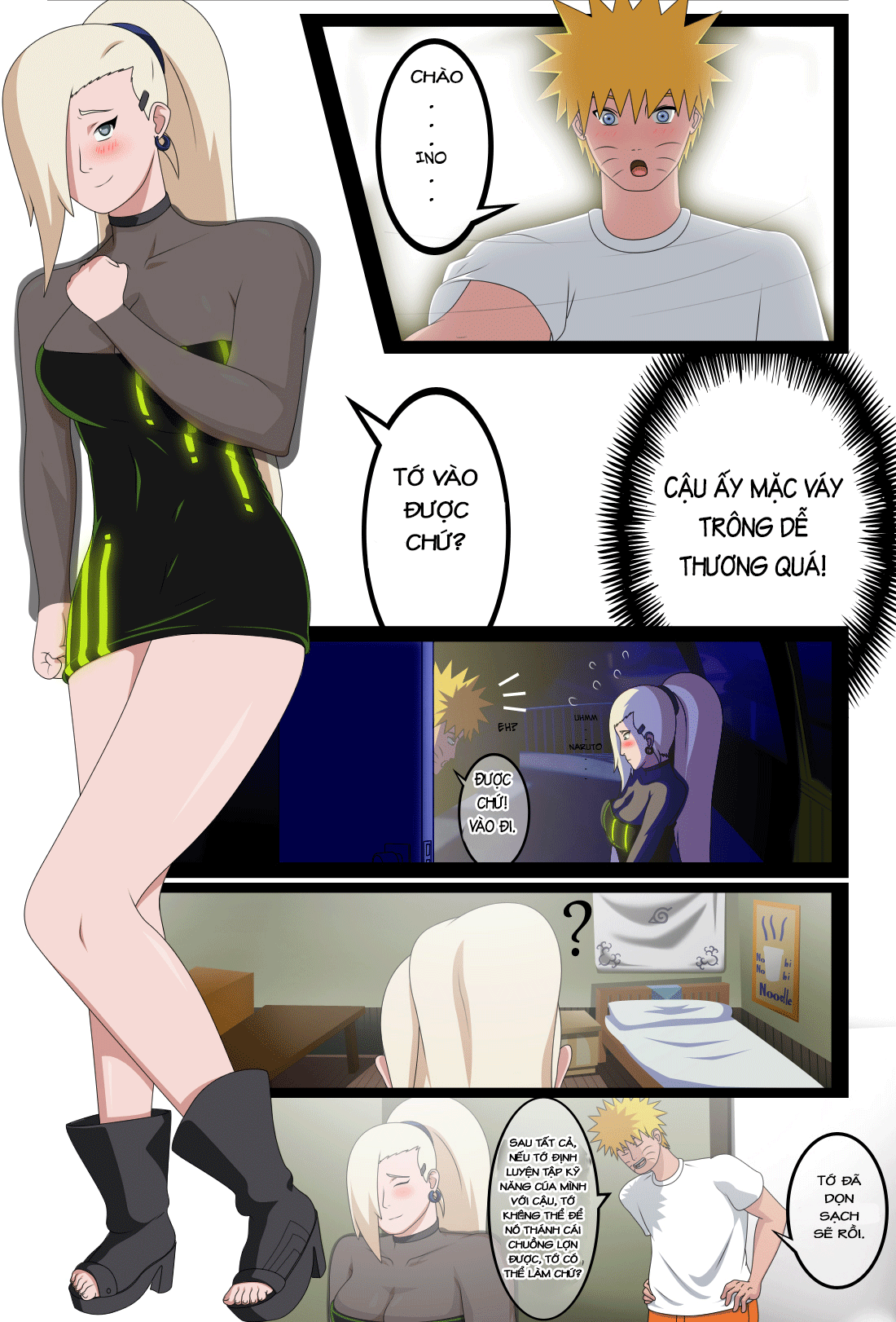 HentaiVN.net - Ảnh 37 - The Birth of the Eroninja (Naruto) - Chap 1. Mục Tiêu: Ino