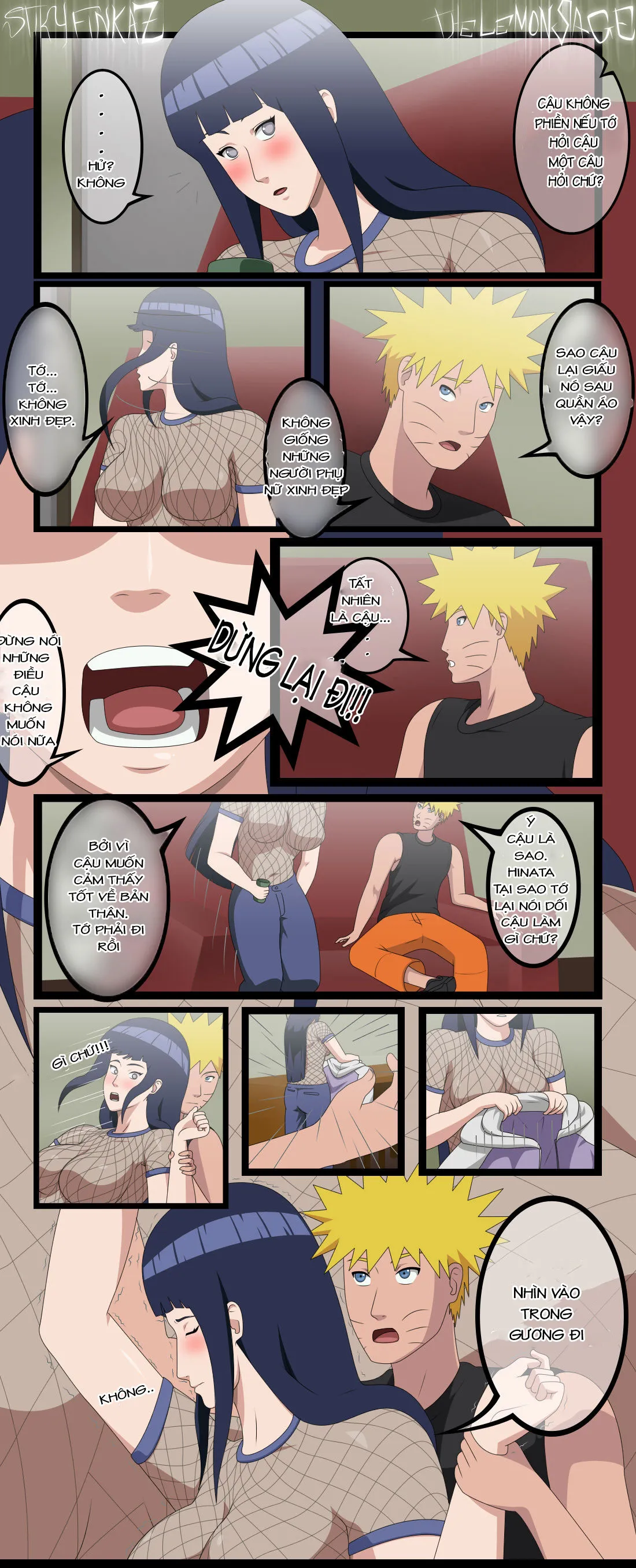 HentaiVN.net - Ảnh 50 - The Birth of the Eroninja (Naruto) - Chap 2. Mục tiêu: Hinata